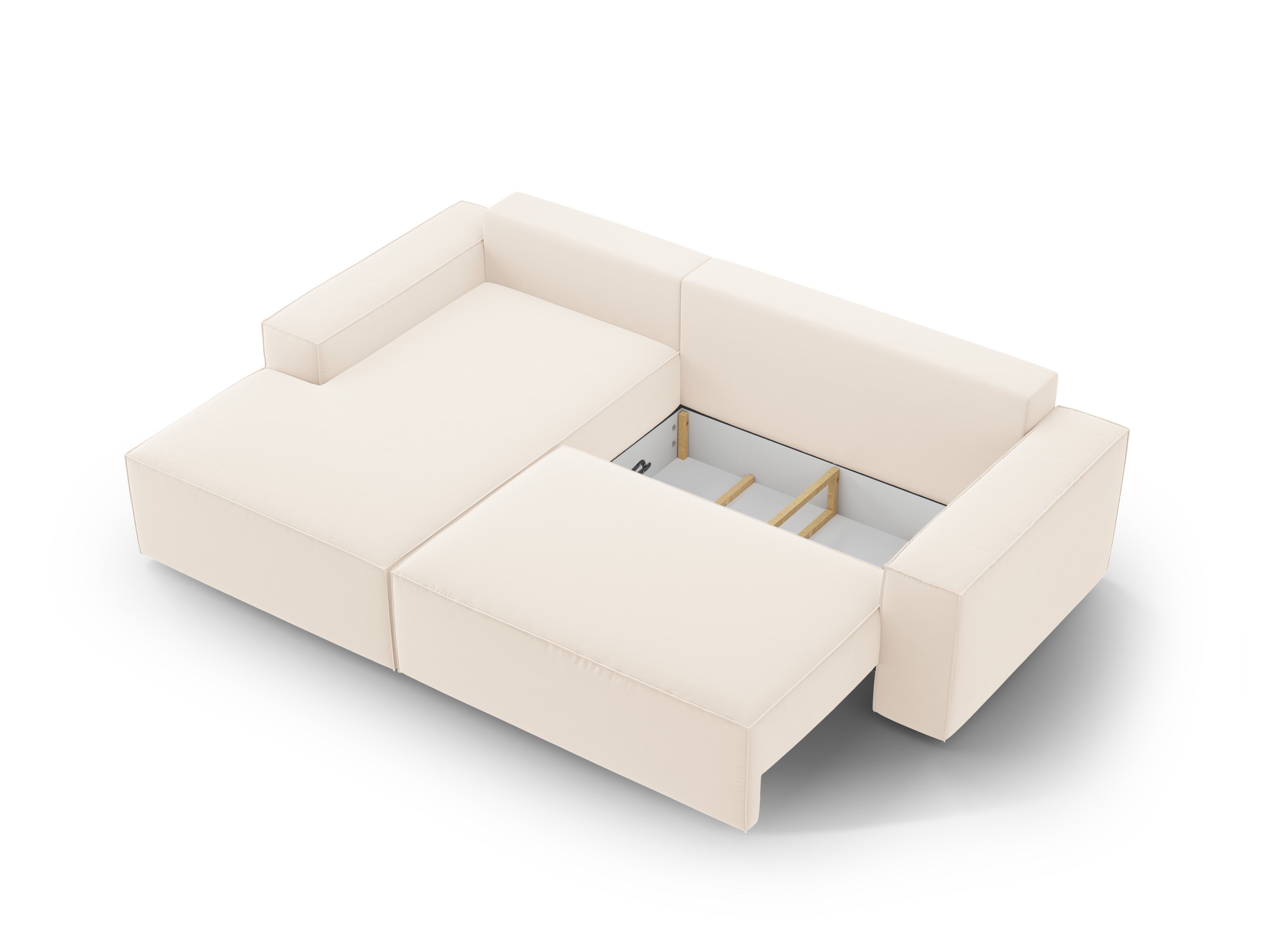 Ecksofa-Set Jodie, Material: Samt 