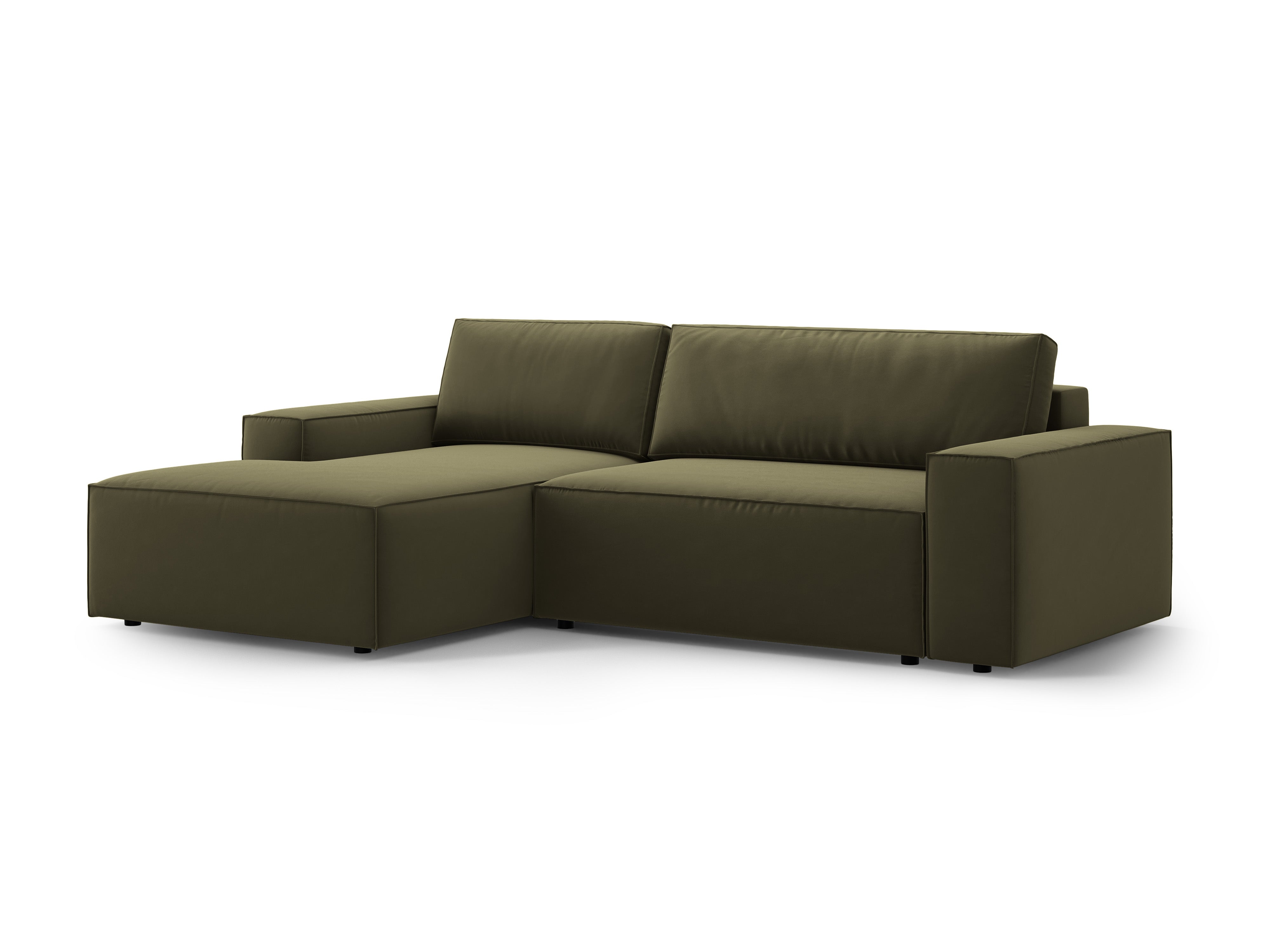 Ecksofa-Set Jodie, Material: Samt 