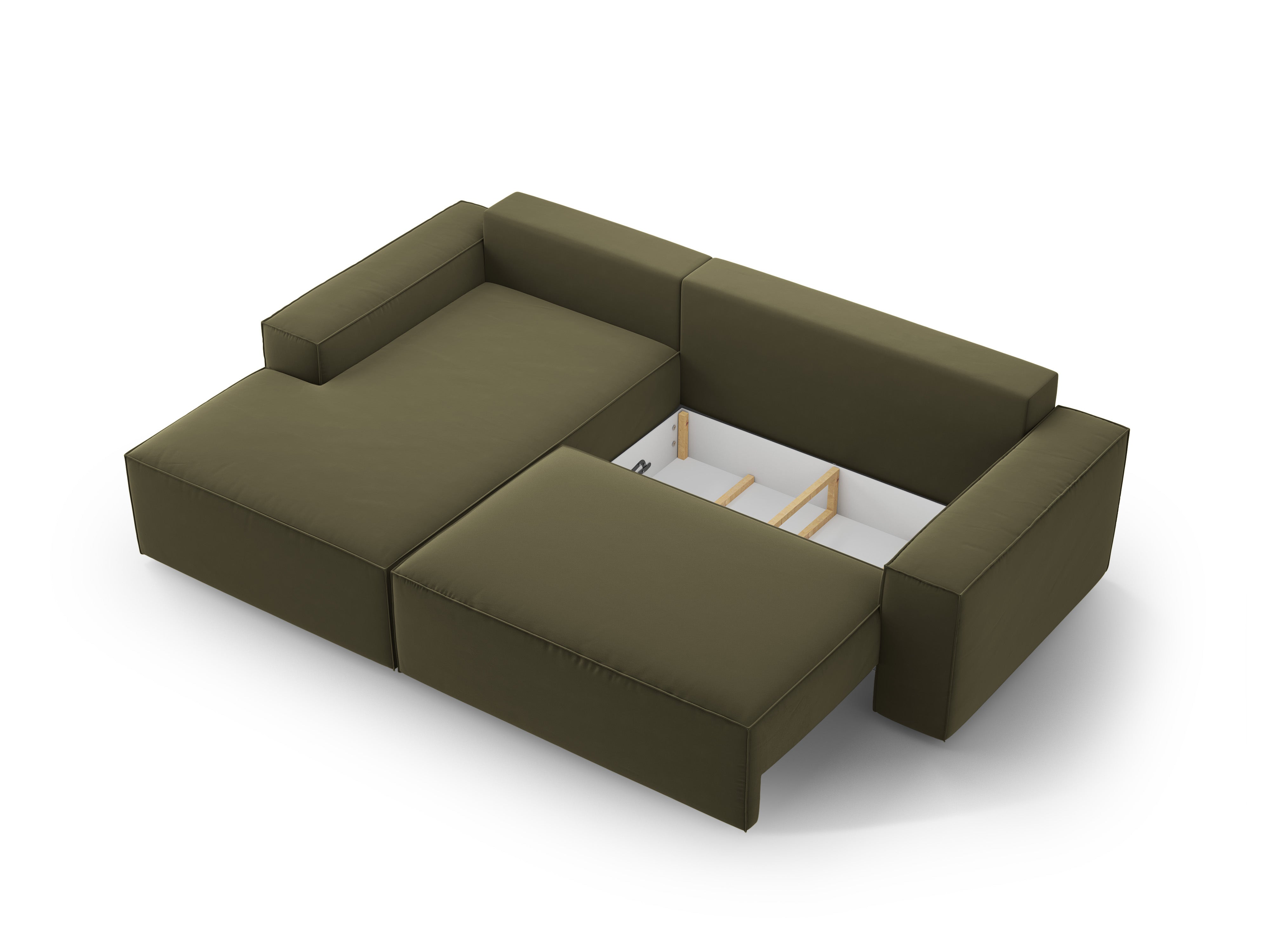 Ecksofa-Set Jodie, Material: Samt 