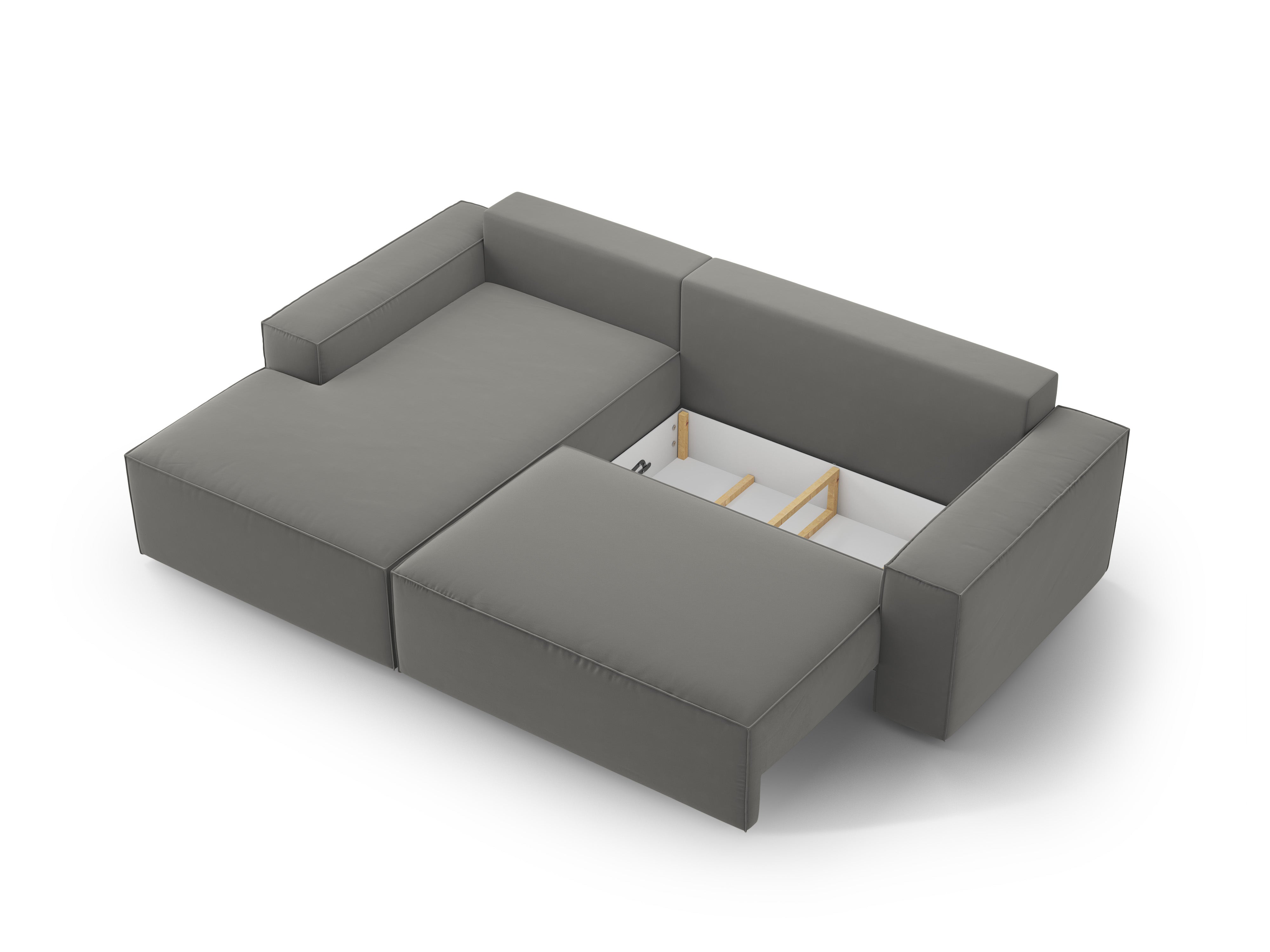 Ecksofa-Set Jodie, Material: Samt 