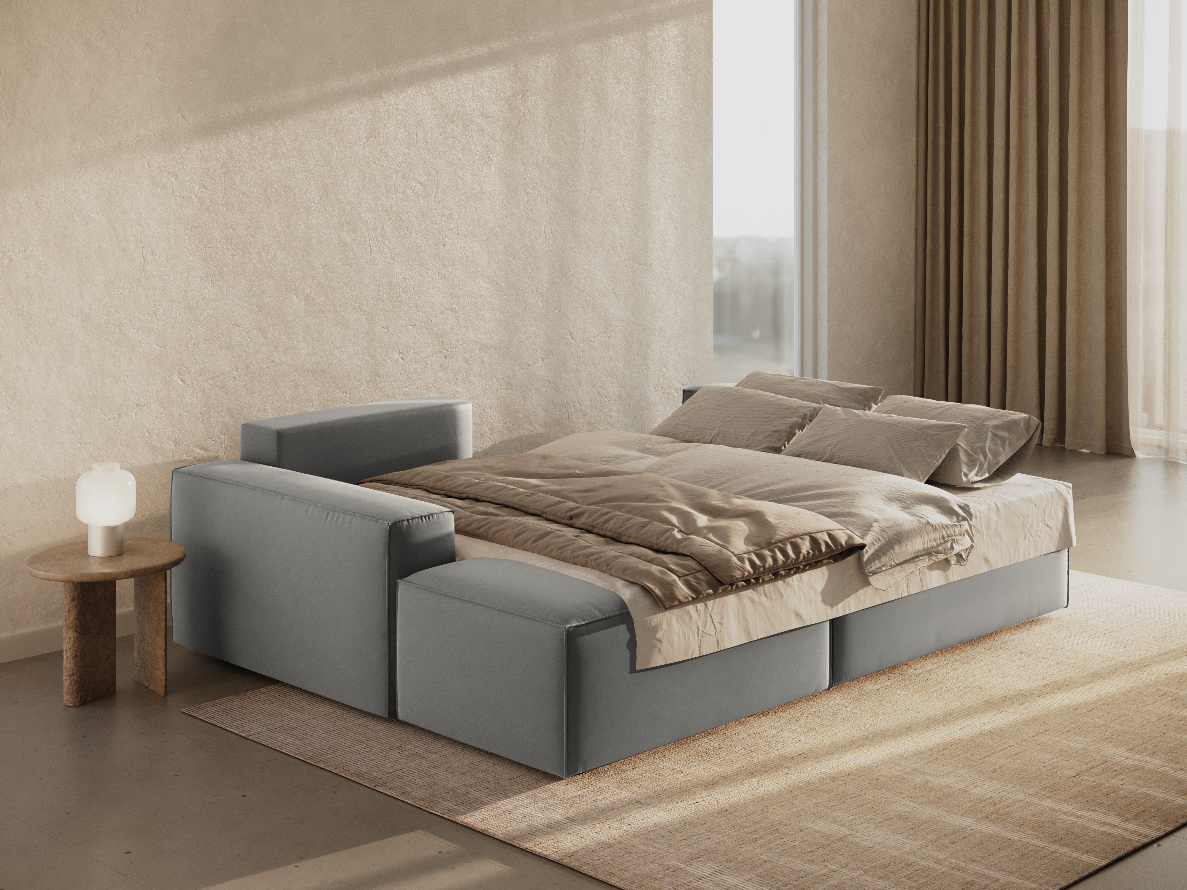 Ecksofa-Set Jodie, Material: Samt 