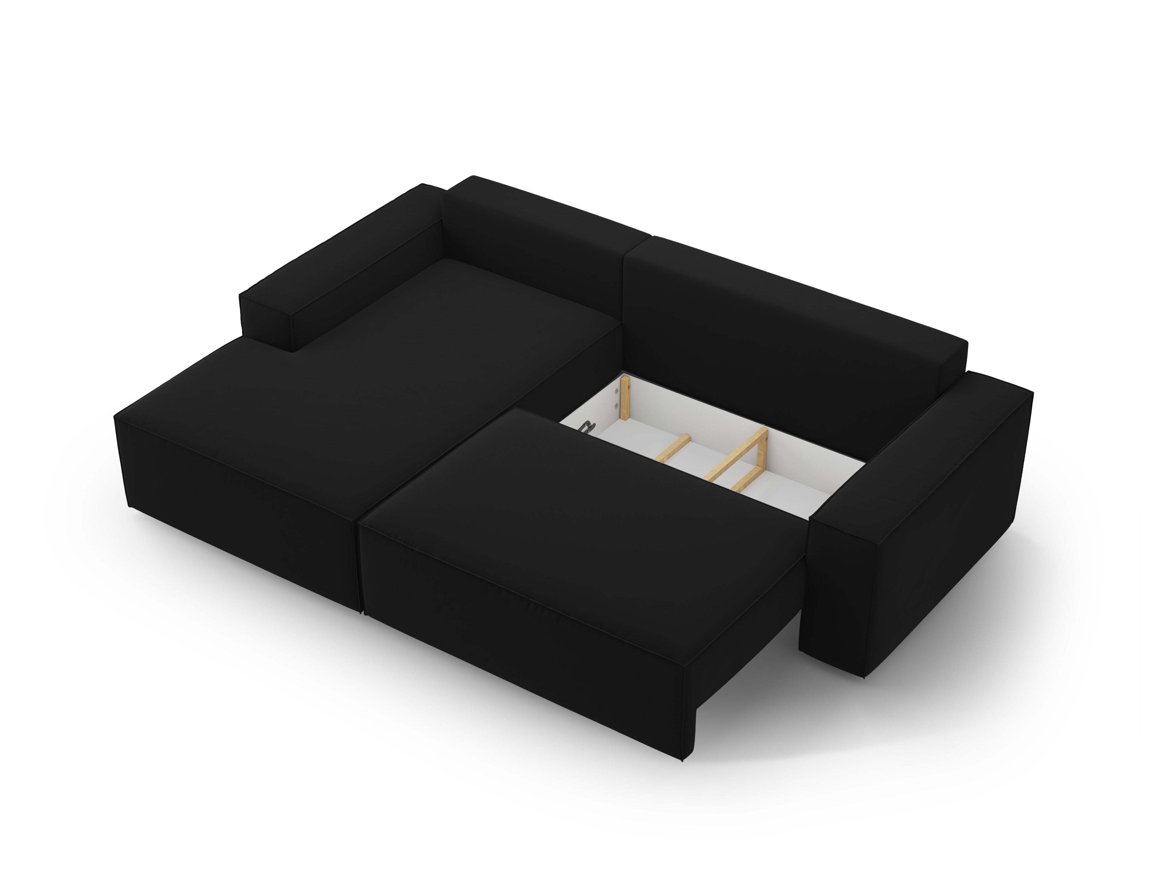 Ecksofa-Set Jodie, Material: Samt 