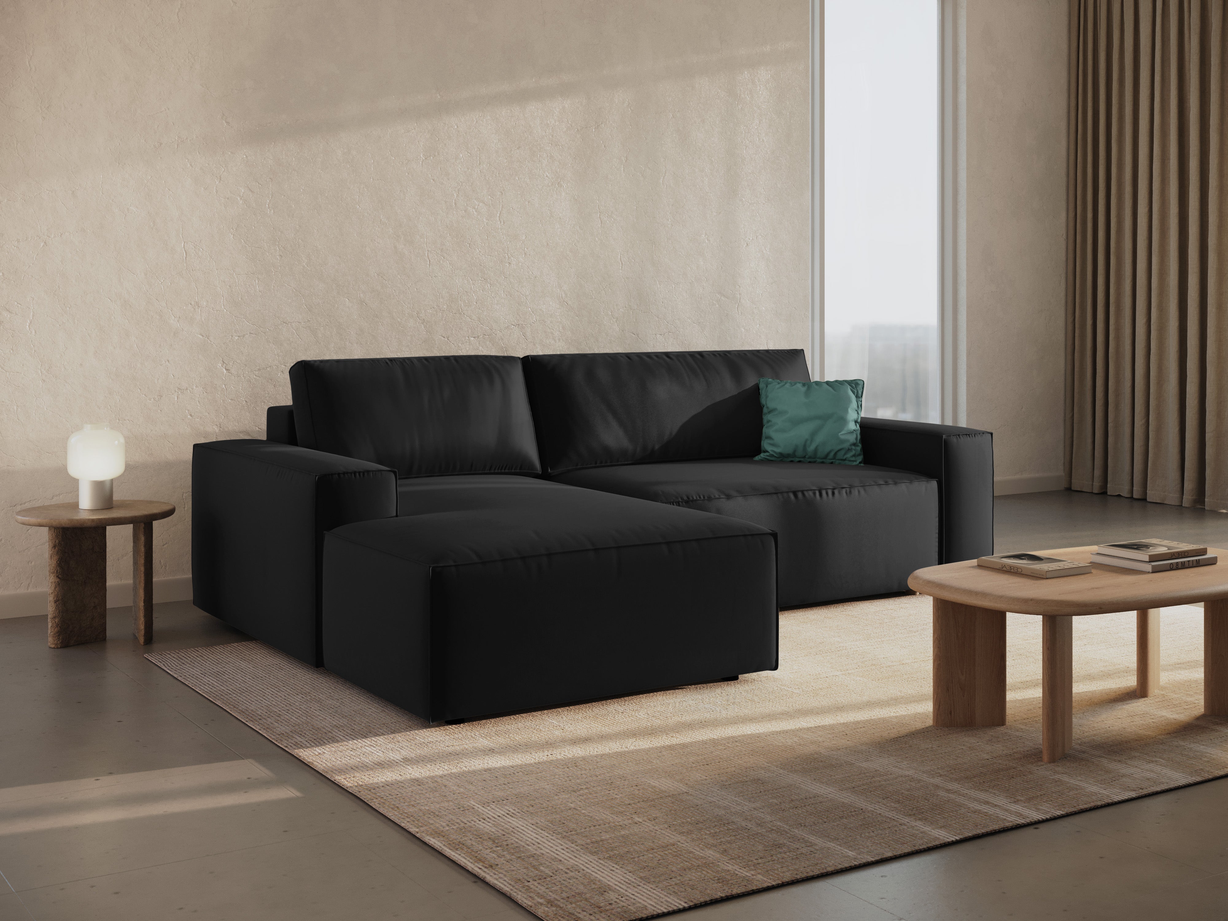 Ecksofa-Set Jodie, Material: Samt 