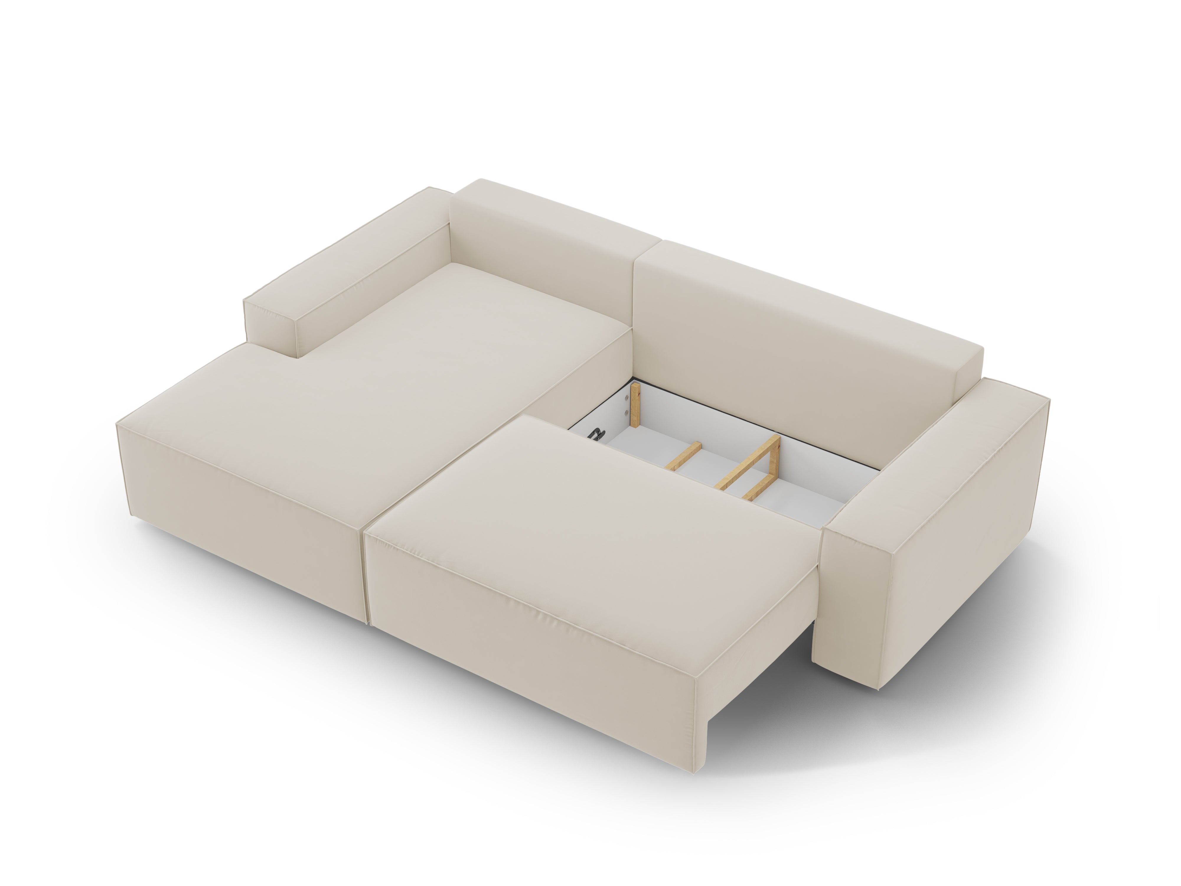 Ecksofa-Set Jodie, Material: Samt 