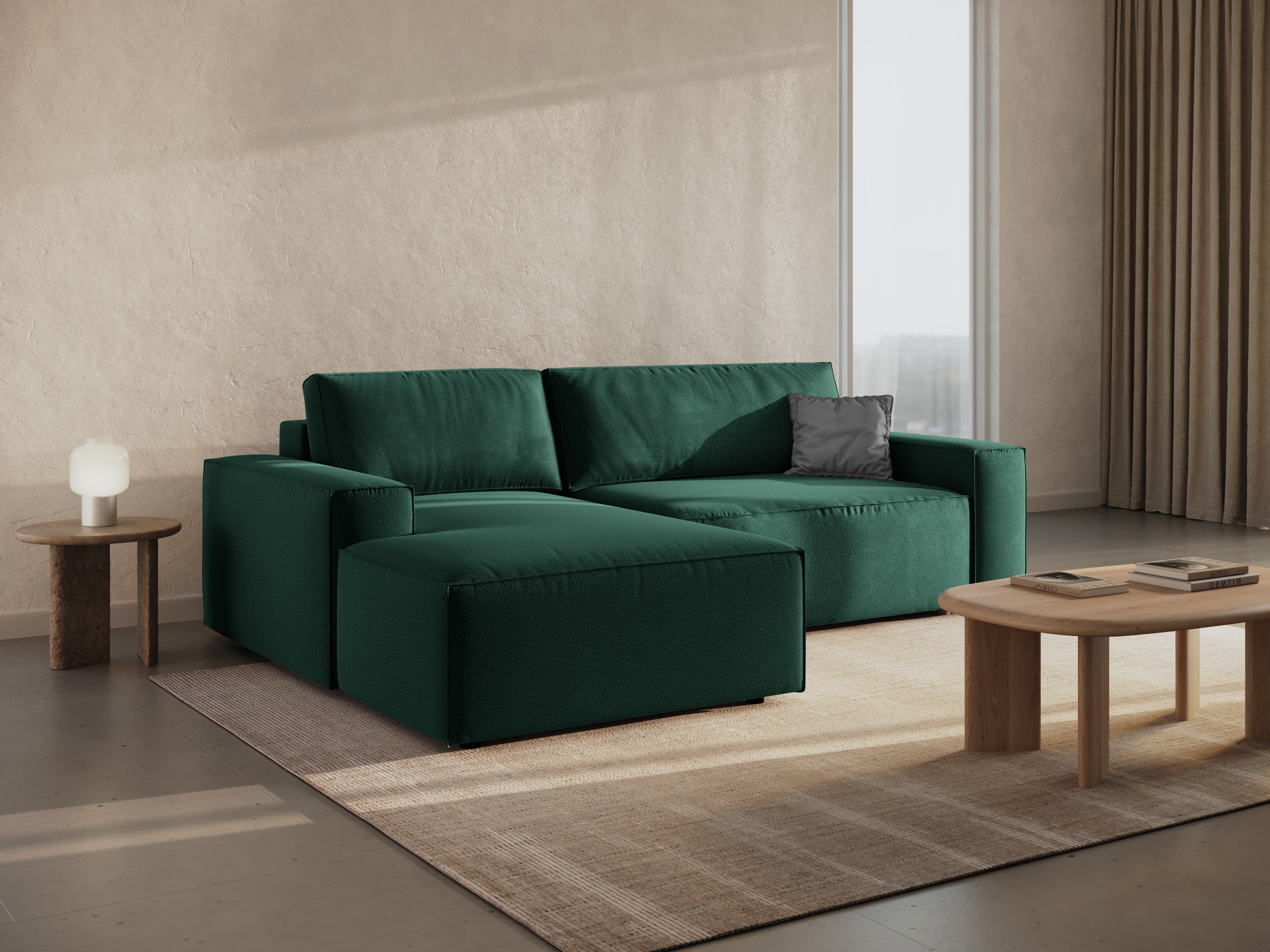 Ecksofa-Set Jodie, Material: Strukturstoff