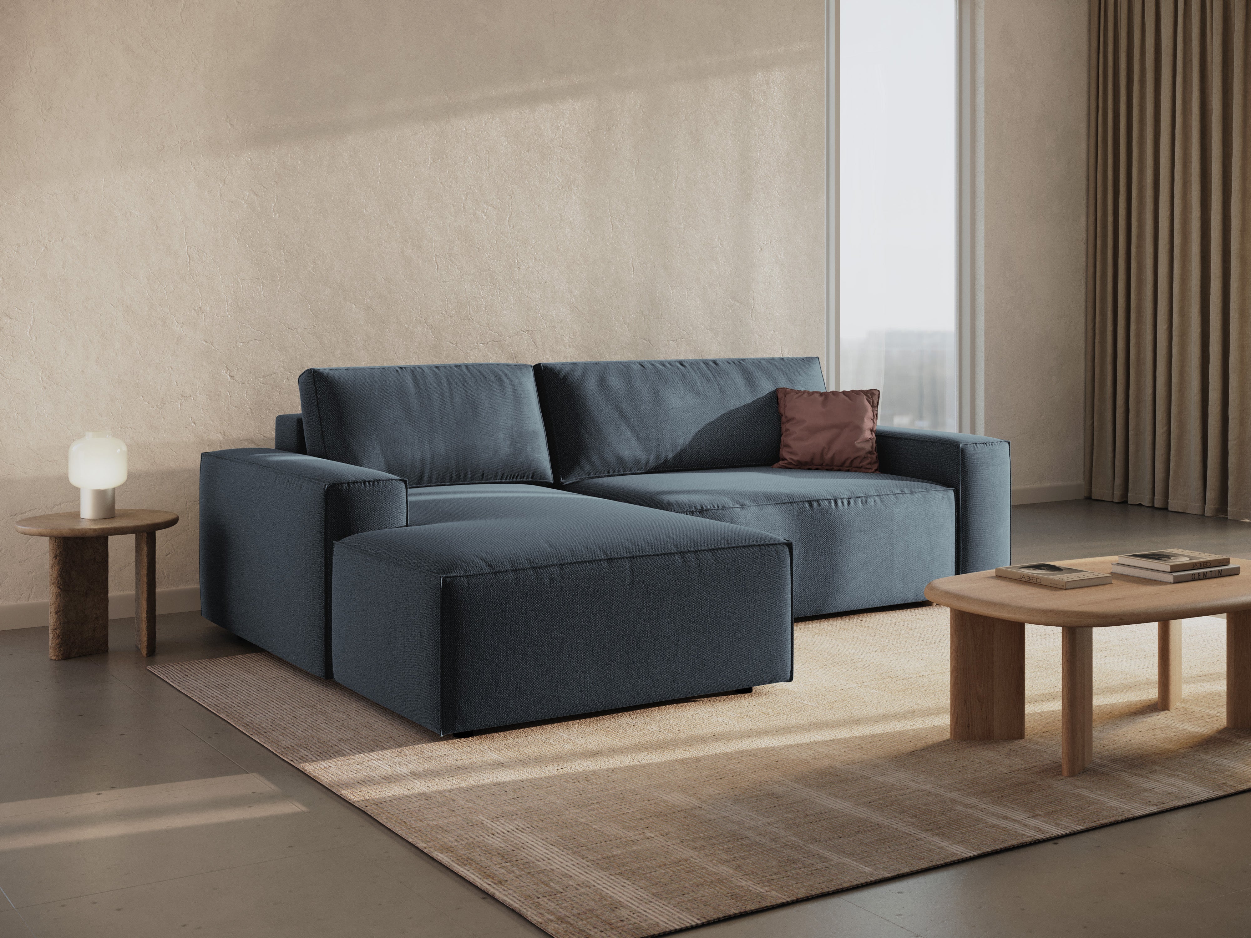 Ecksofa-Set Jodie, Material: Strukturstoff
