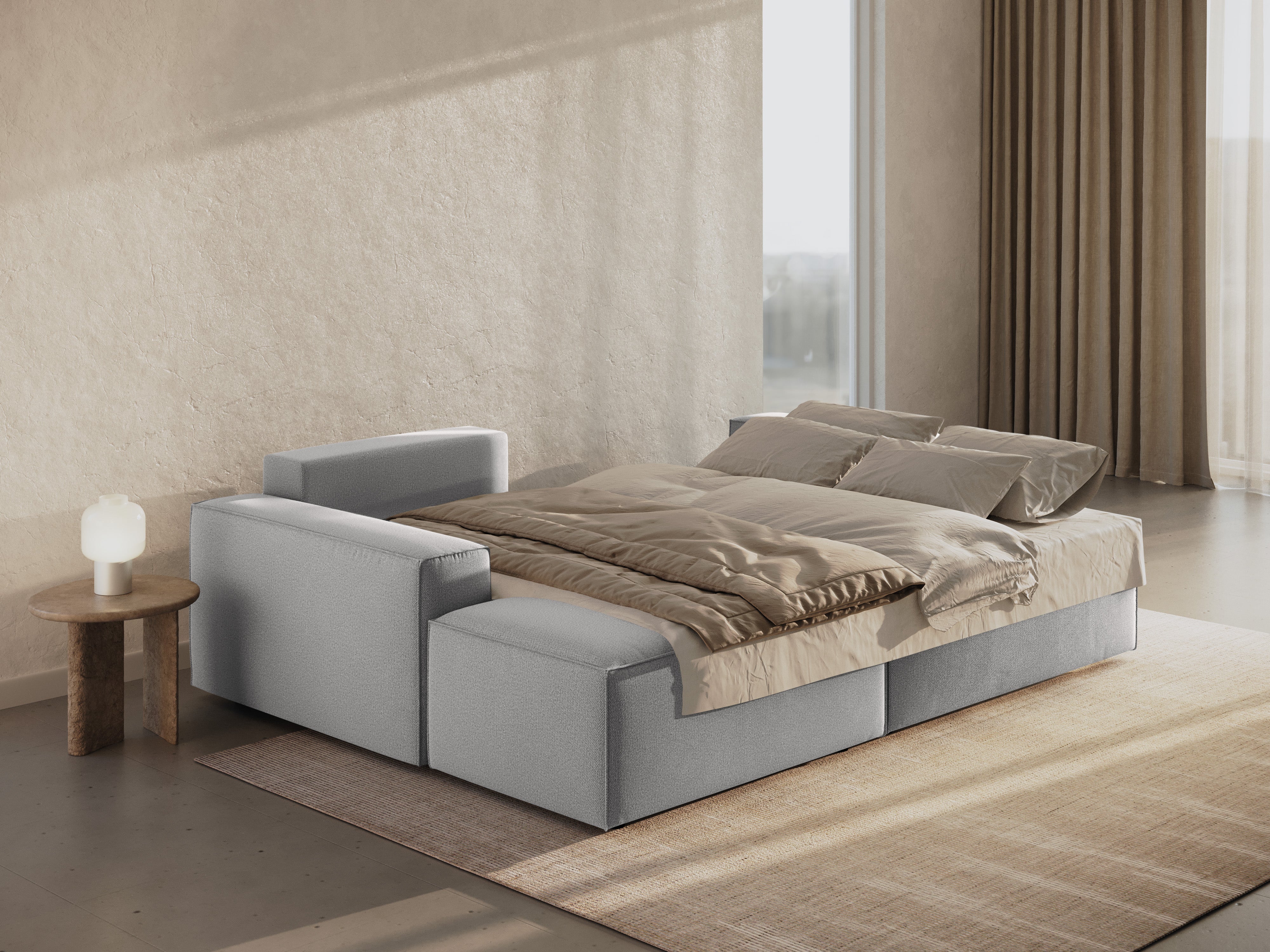 Ecksofa-Set Jodie, Material: Strukturstoff