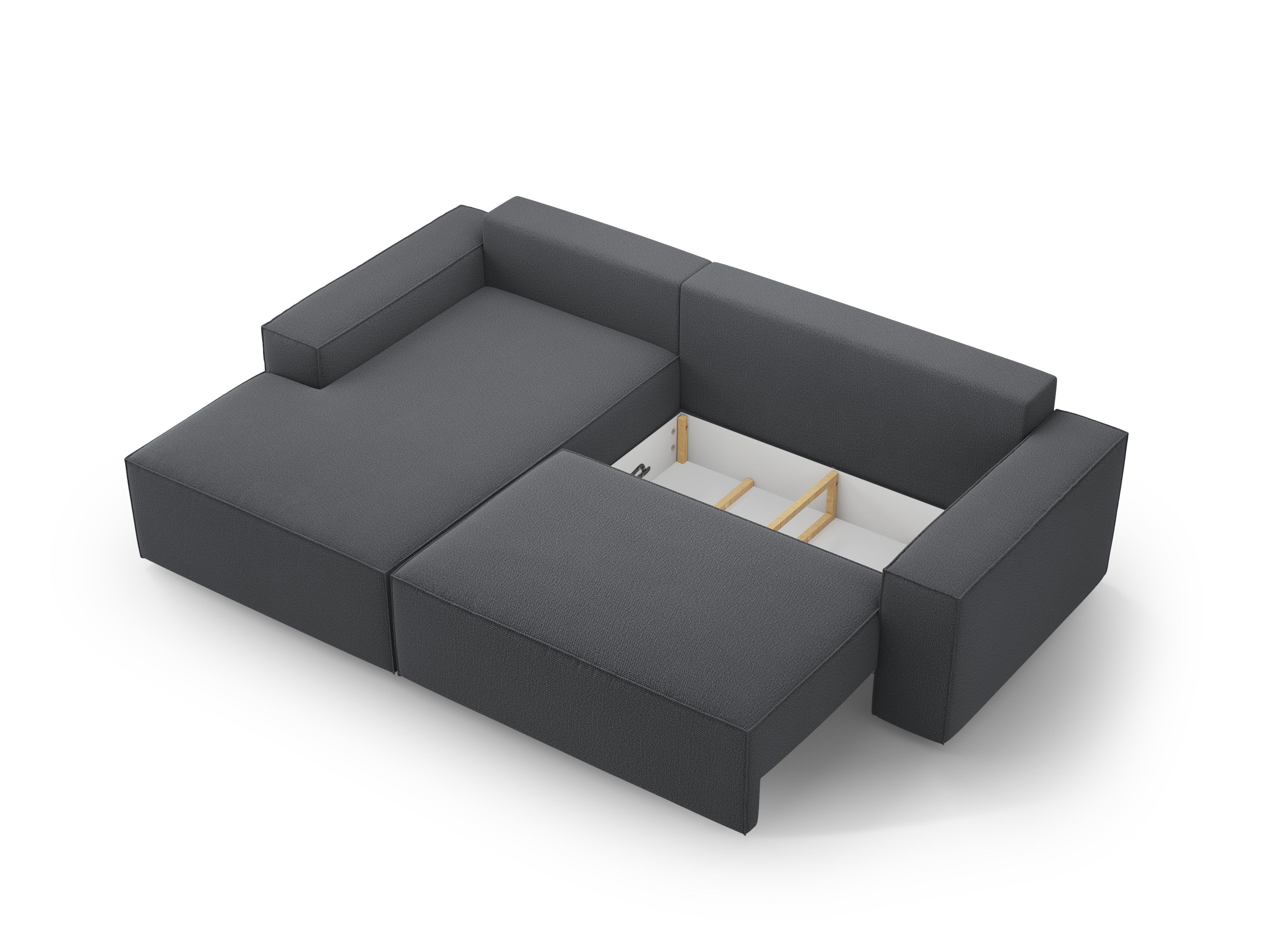 Ecksofa-Set Jodie, Material: Strukturstoff