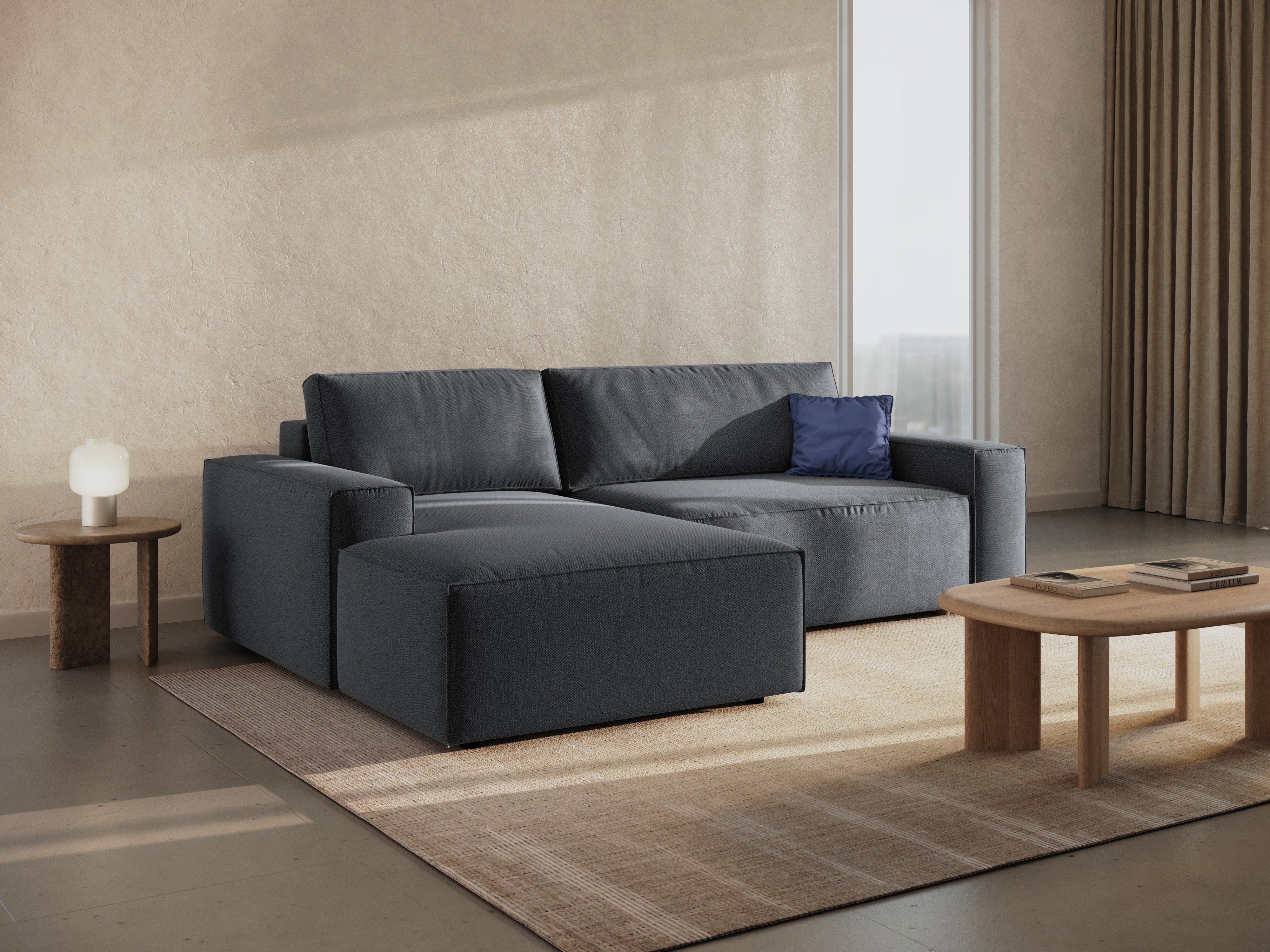 Ecksofa-Set Jodie, Material: Strukturstoff