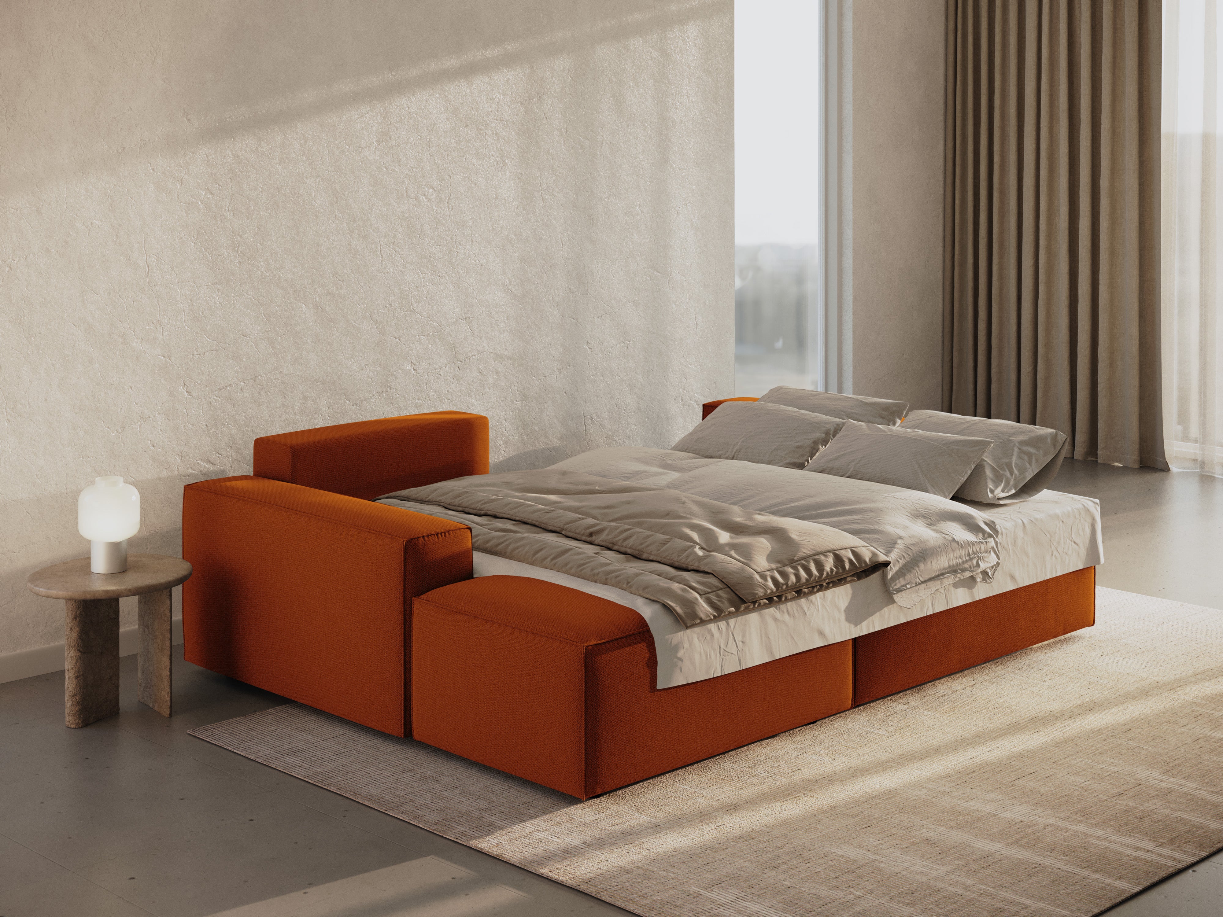 Ecksofa-Set Jodie, Material: Strukturstoff
