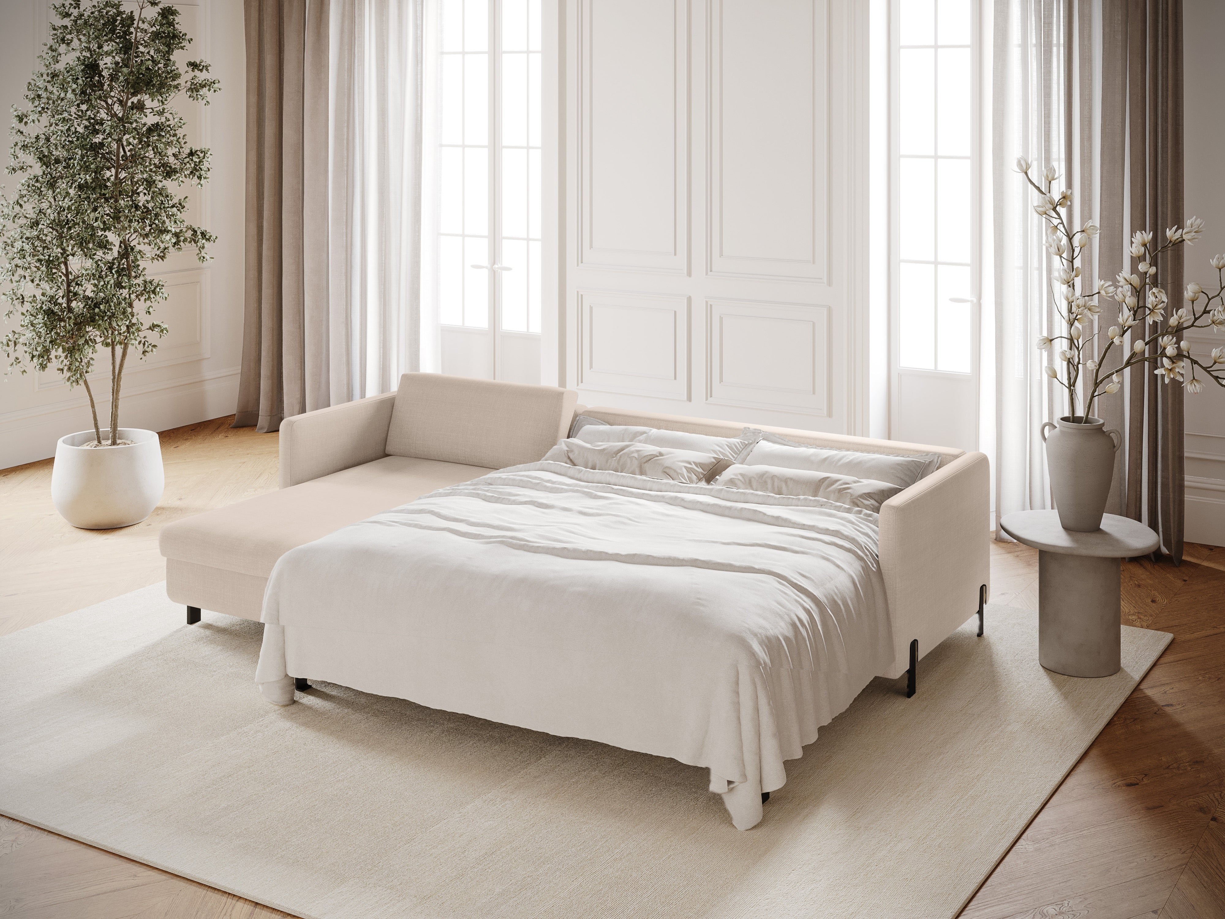 Ecksofa Gloria 260x170cm, Material: Strukturstoff