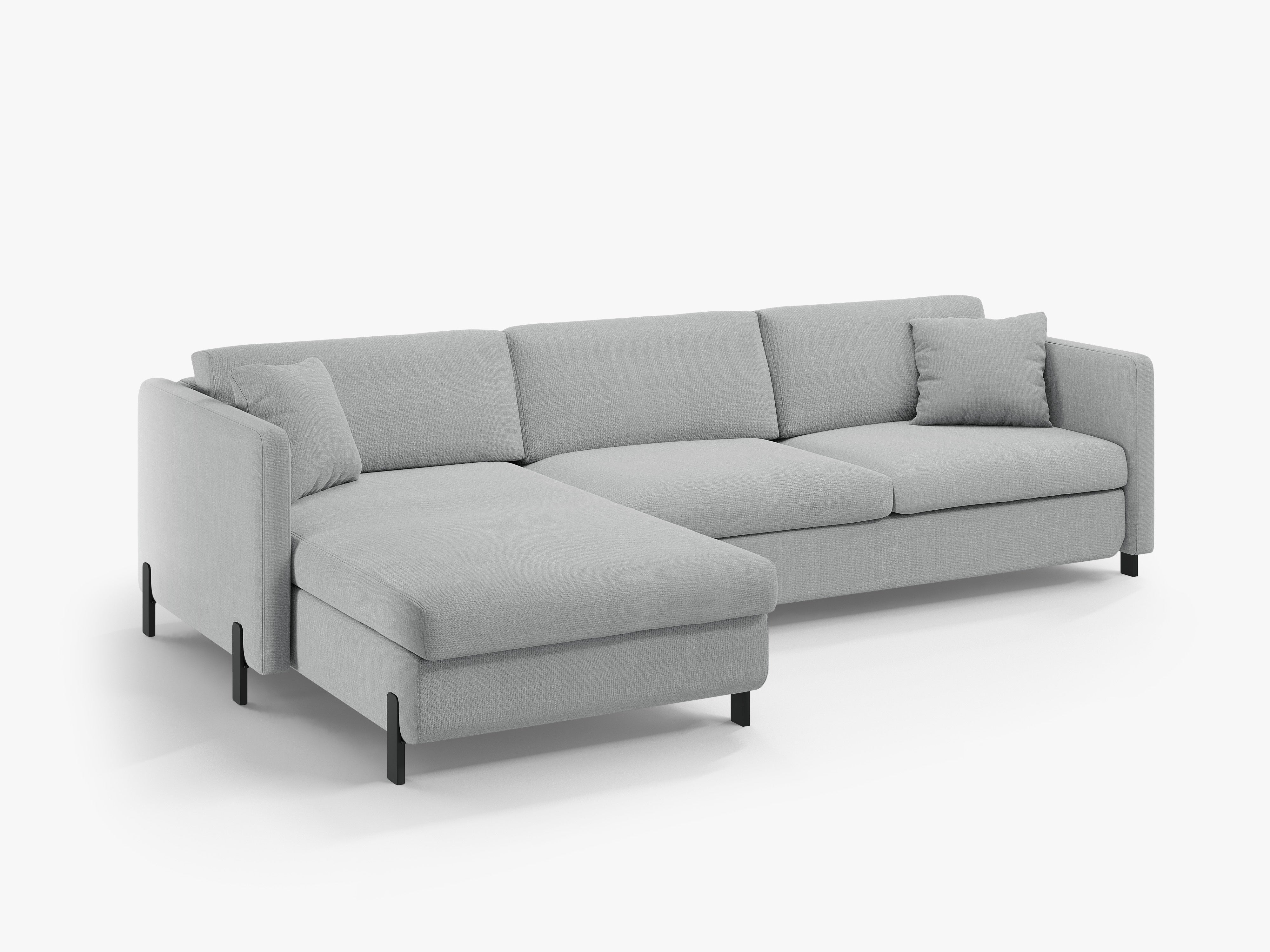 Ecksofa Gloria 260x170cm, Material: Strukturstoff