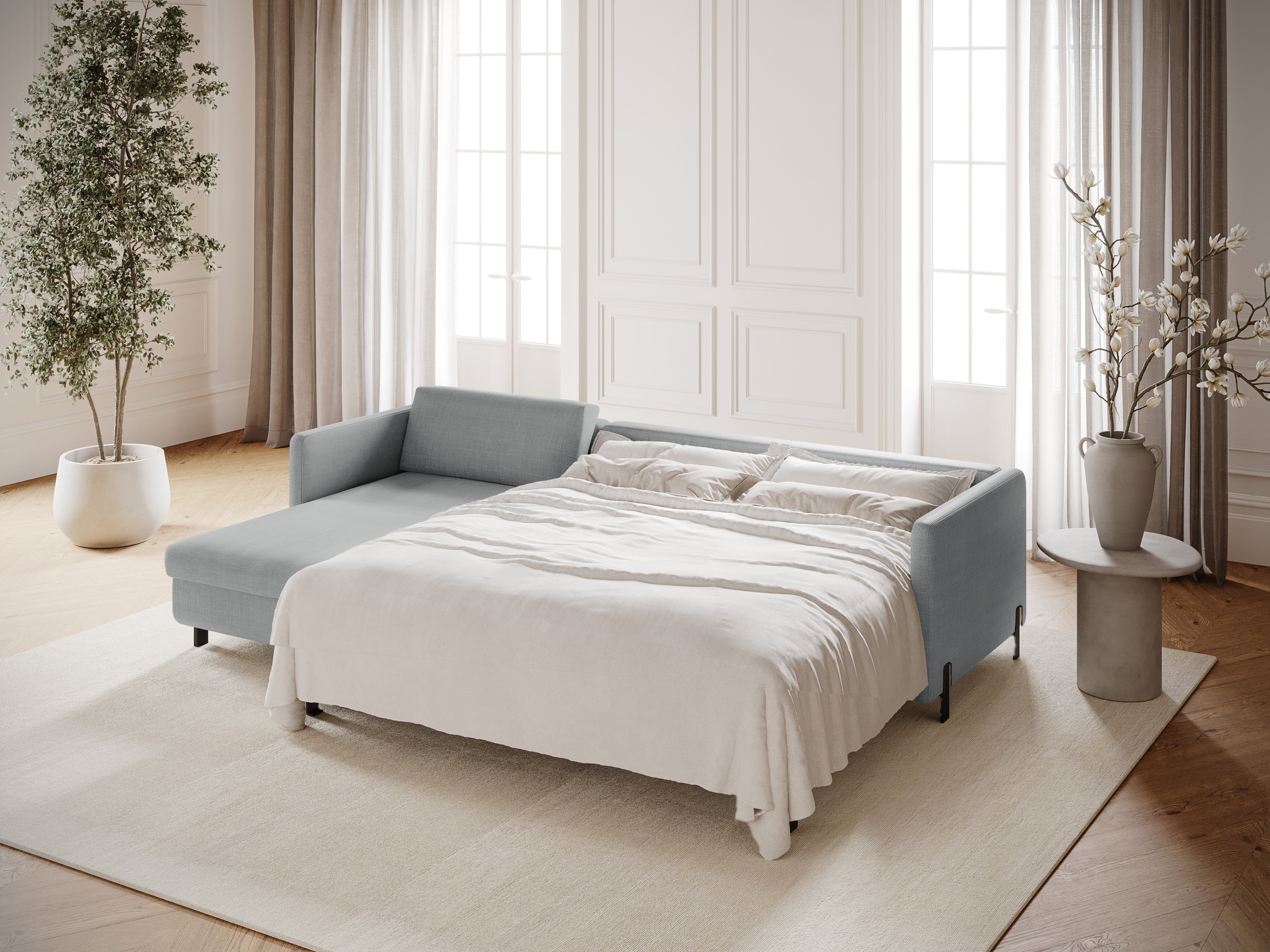 Ecksofa Gloria 260x170cm, Material: Strukturstoff