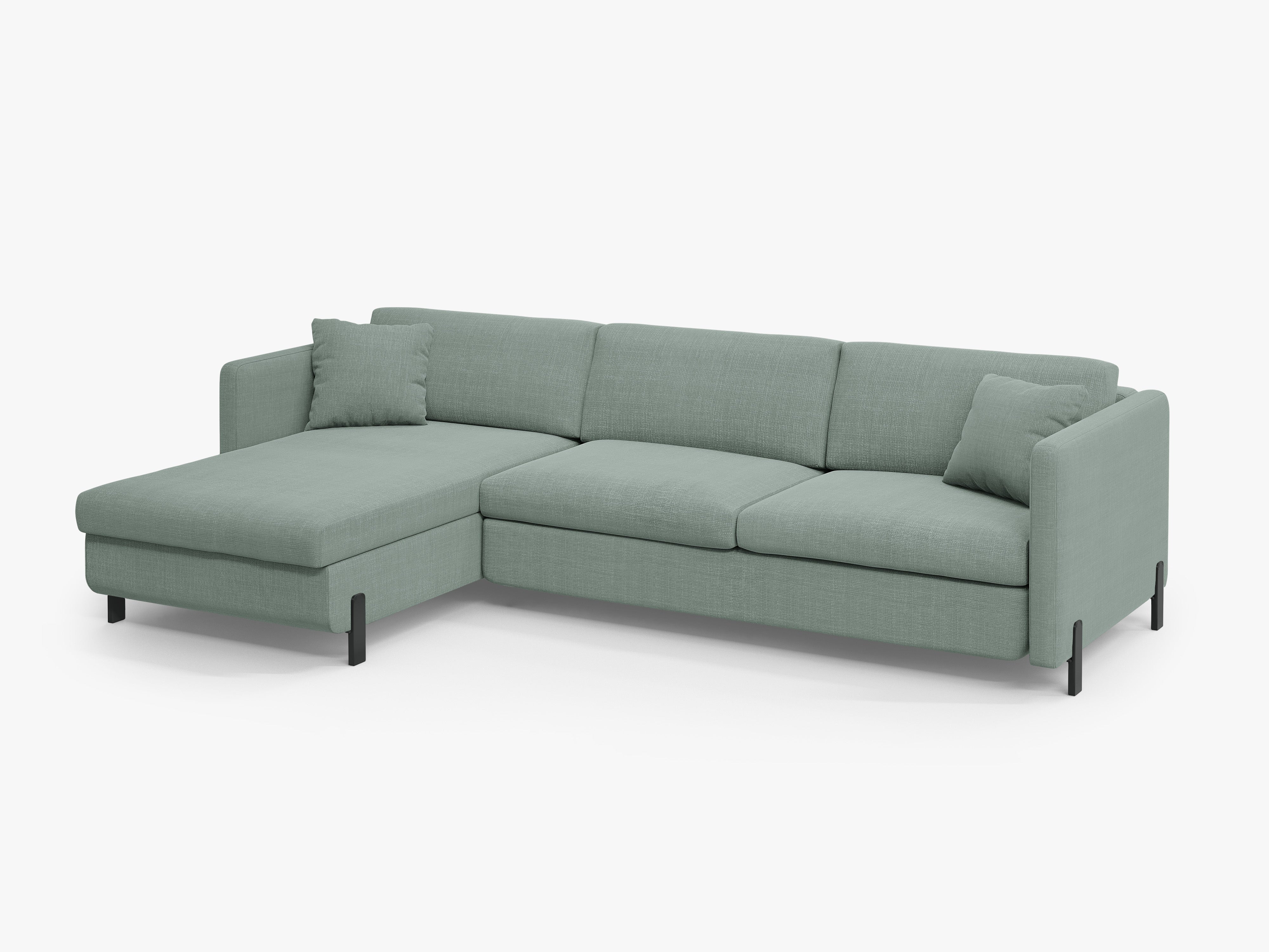 Ecksofa Gloria 260x170cm, Material: Strukturstoff