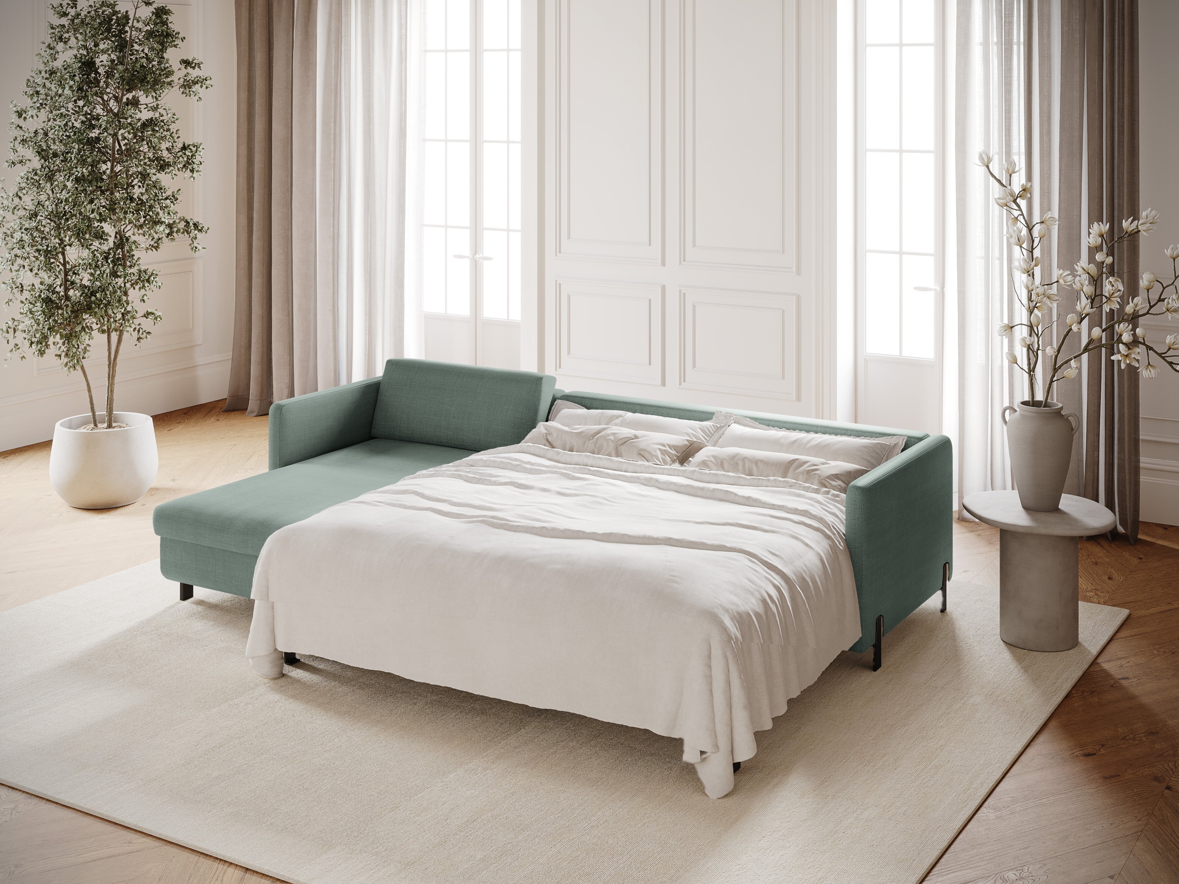 Ecksofa Gloria 260x170cm, Material: Strukturstoff