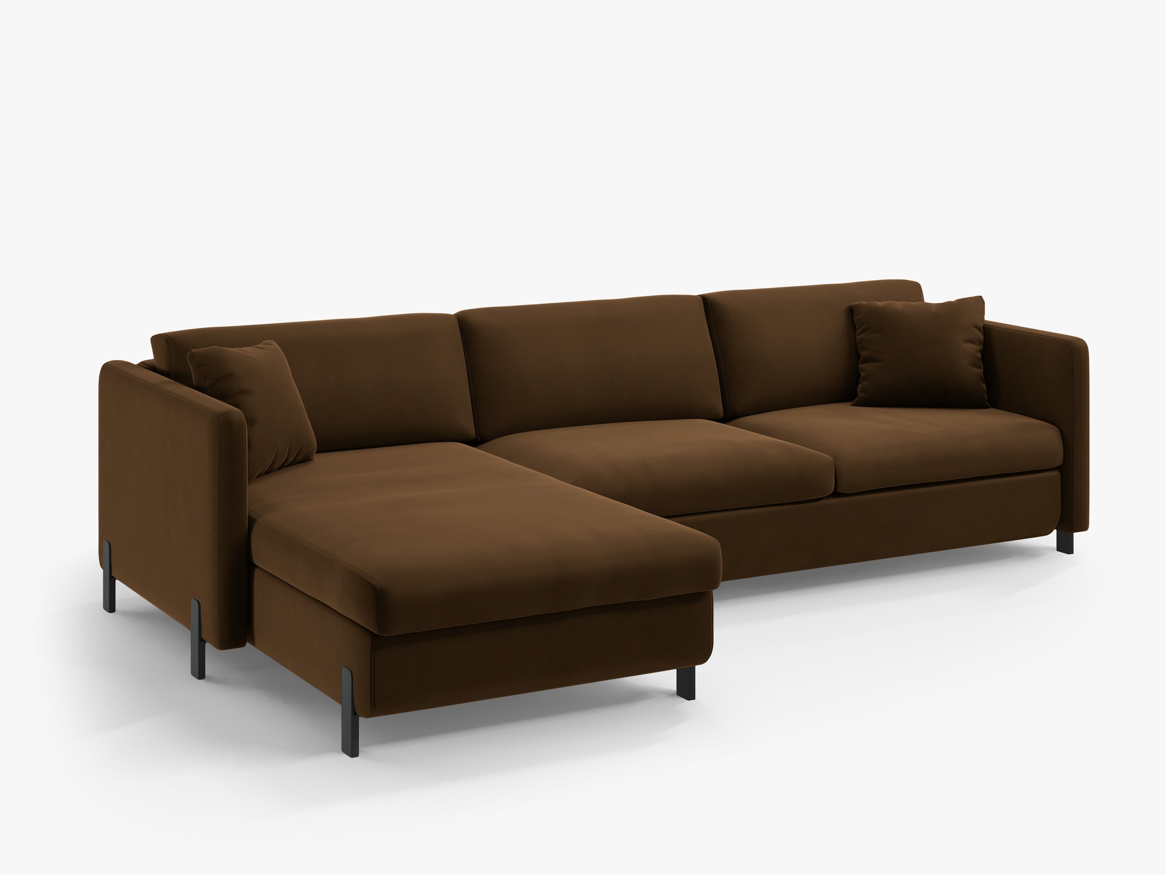Ecksofa Gloria 260x170cm, Material: Samt
