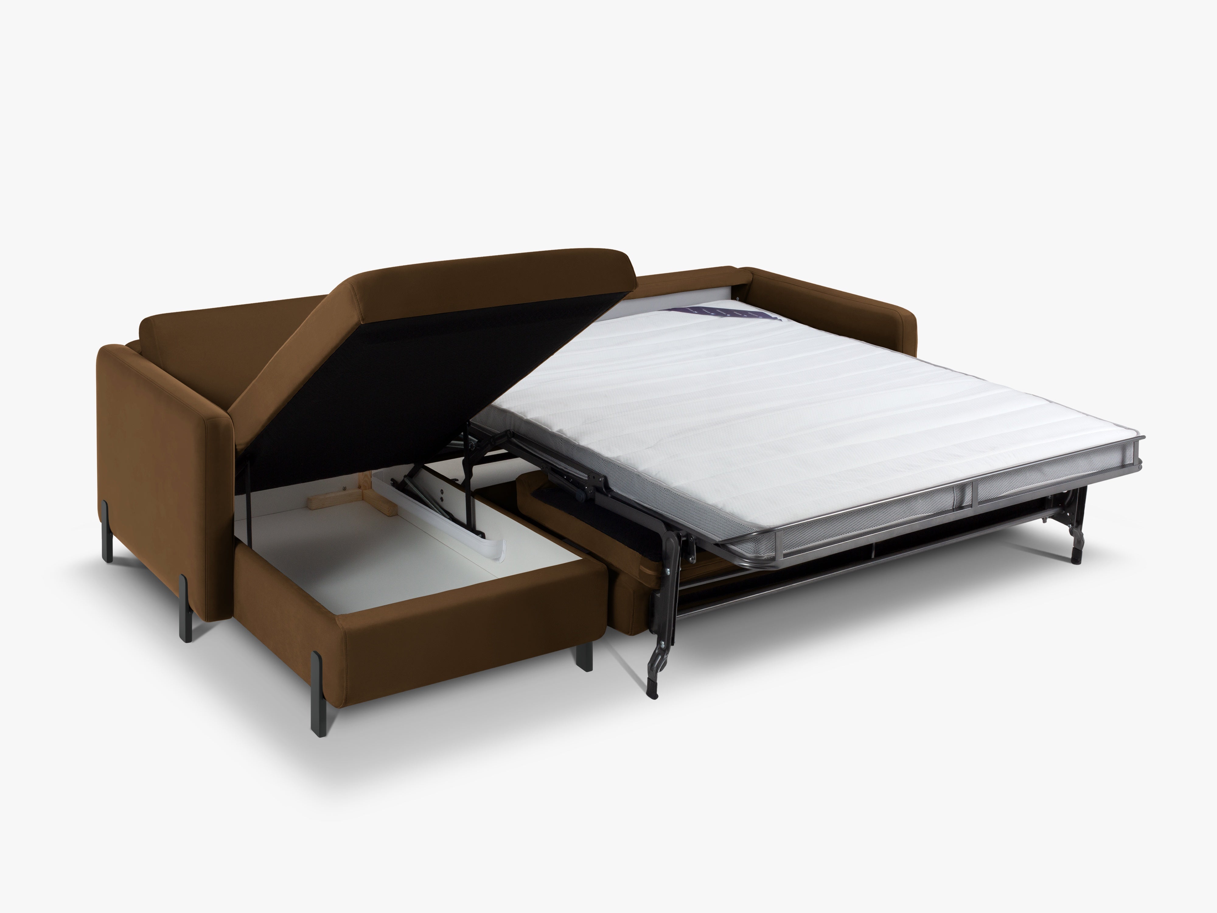 Ecksofa Gloria 260x170cm, Material: Samt