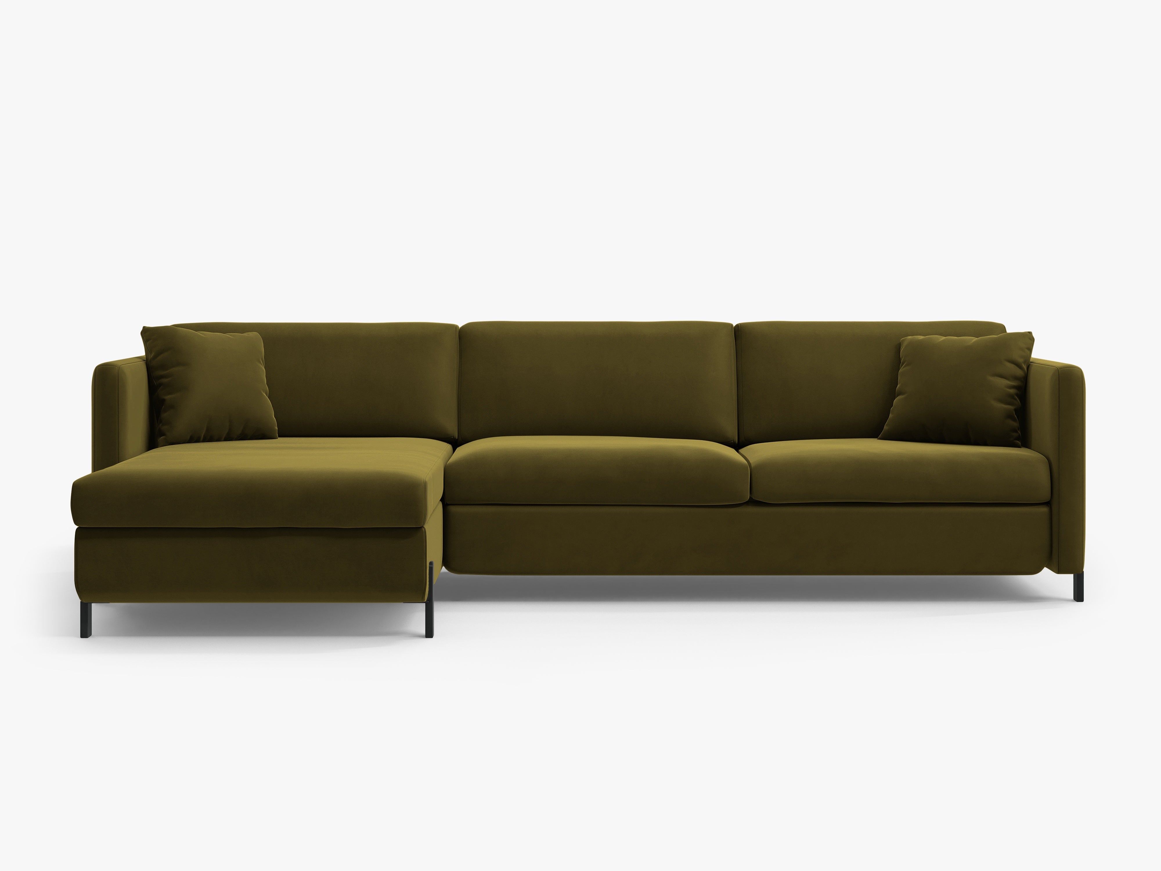 Ecksofa Gloria 260x170cm, Material: Samt