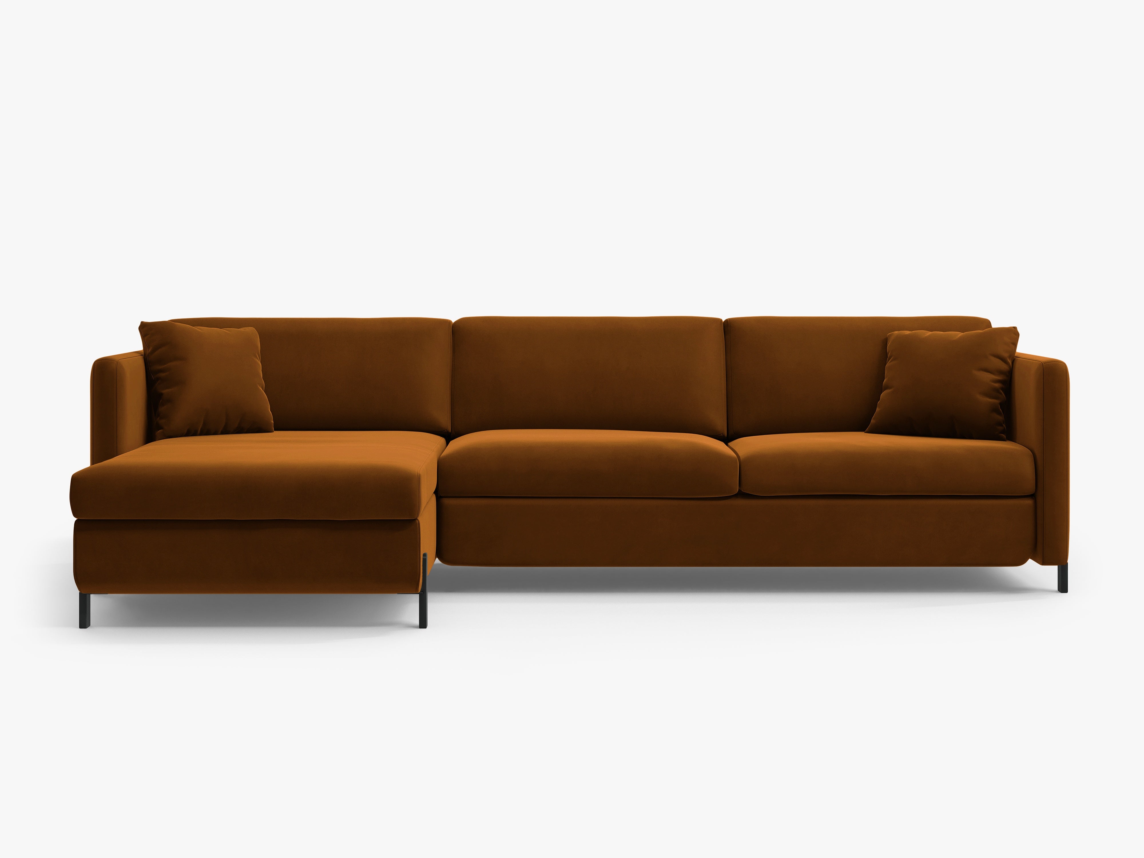 Ecksofa Gloria 260x170cm, Material: Samt