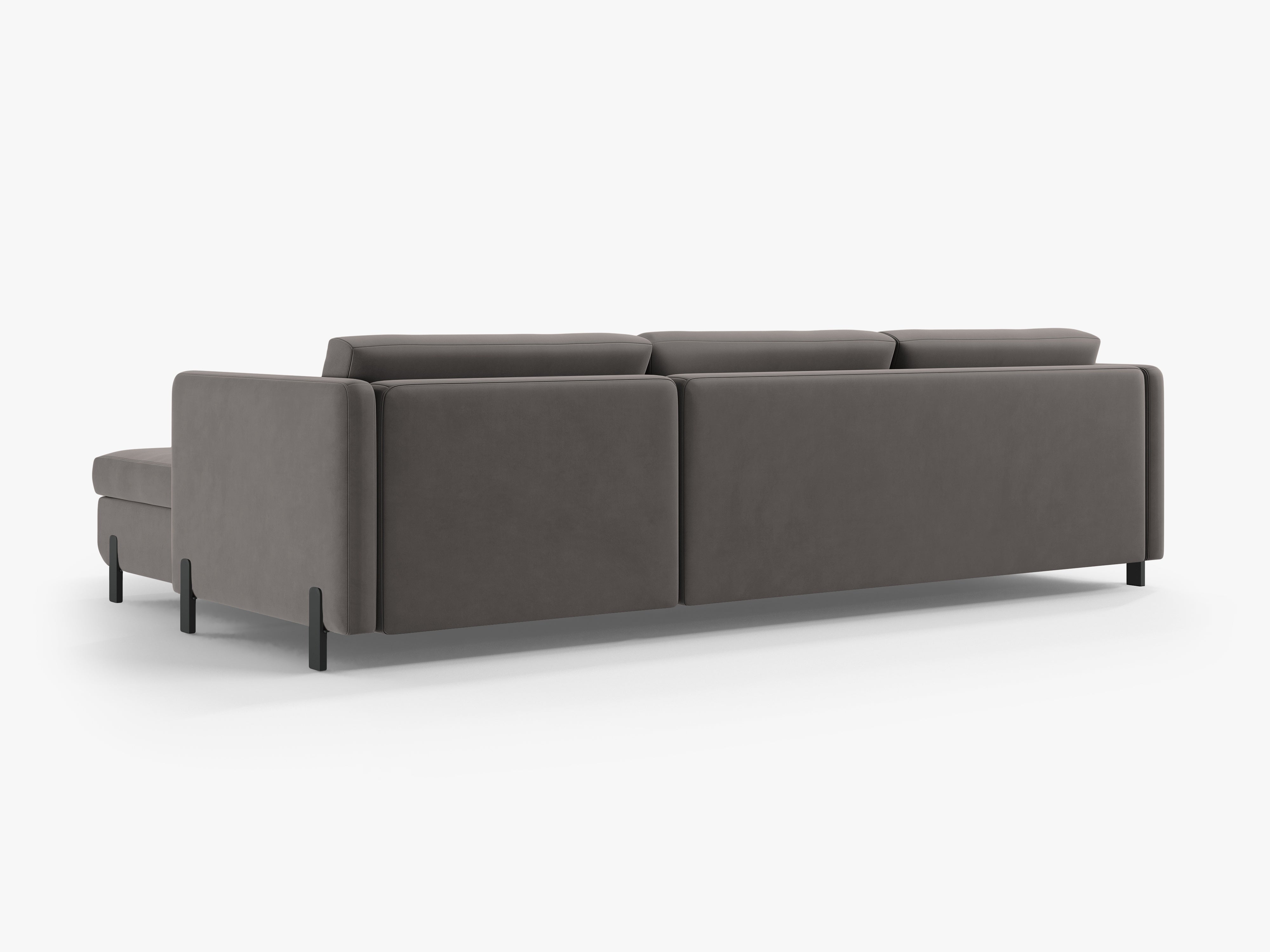 Ecksofa Gloria 260x170cm, Material: Samt