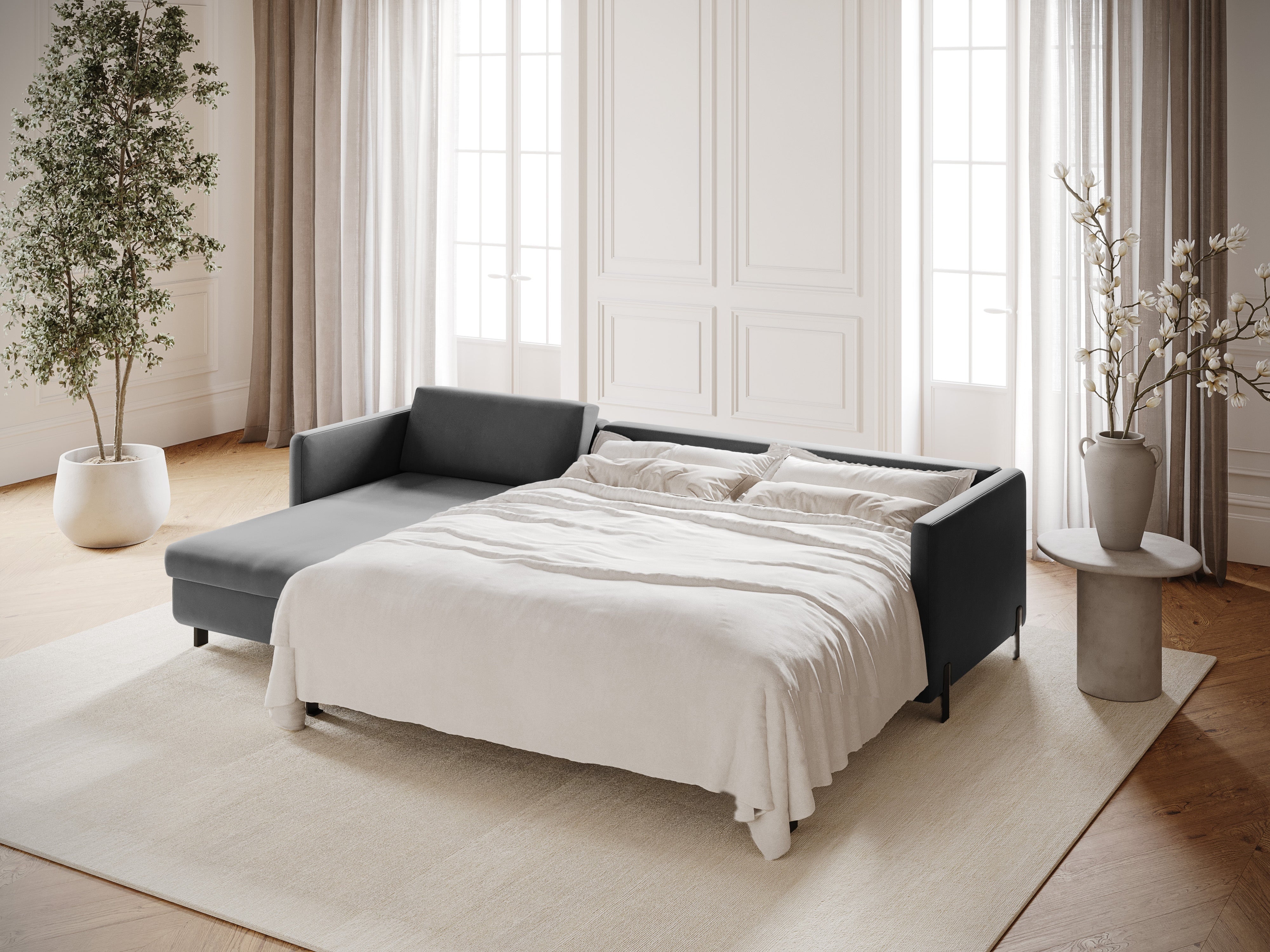 Ecksofa Gloria 260x170cm, Material: Samt