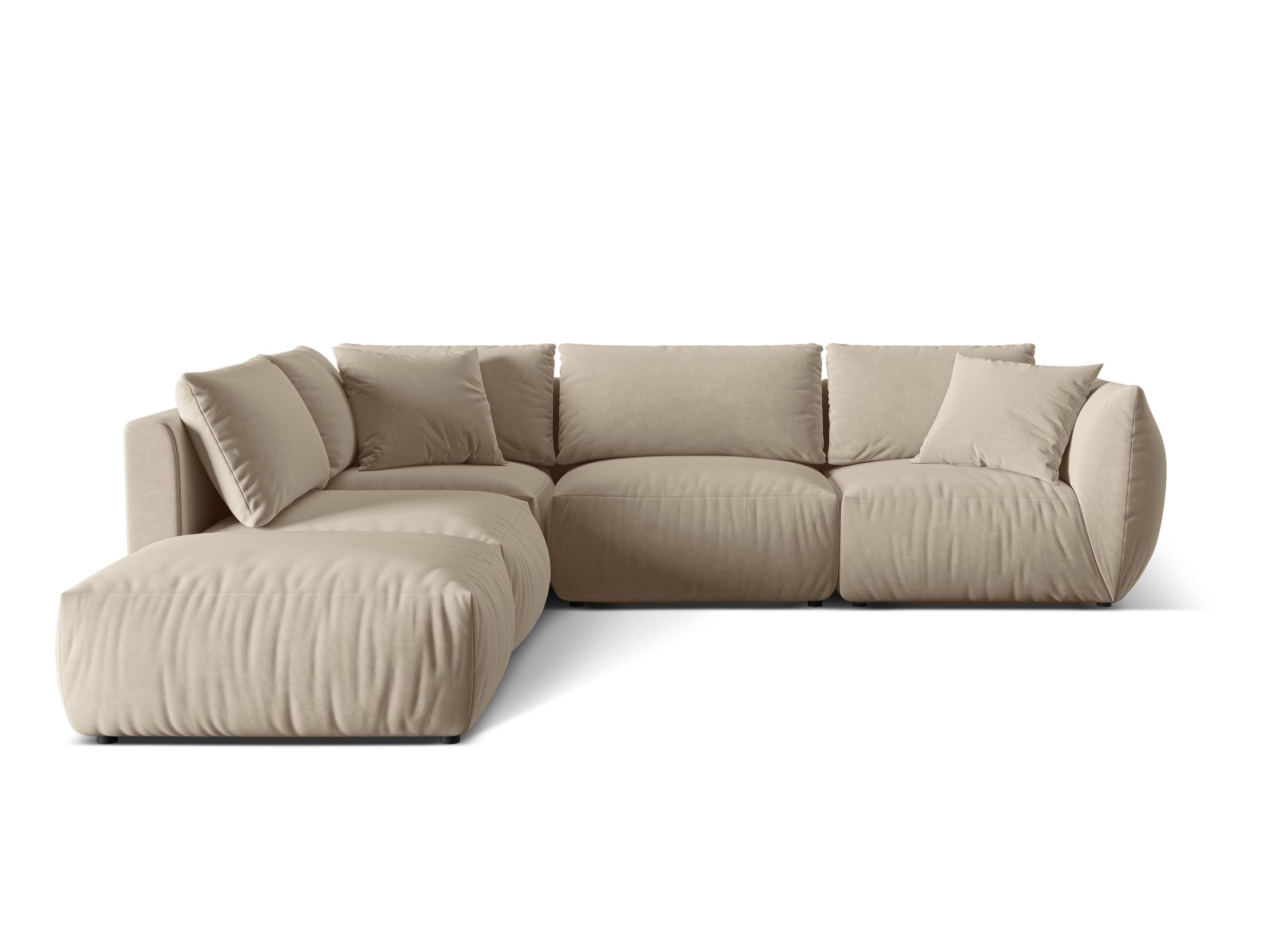 Ecksofa Chris 295x290cm, Material: Samt