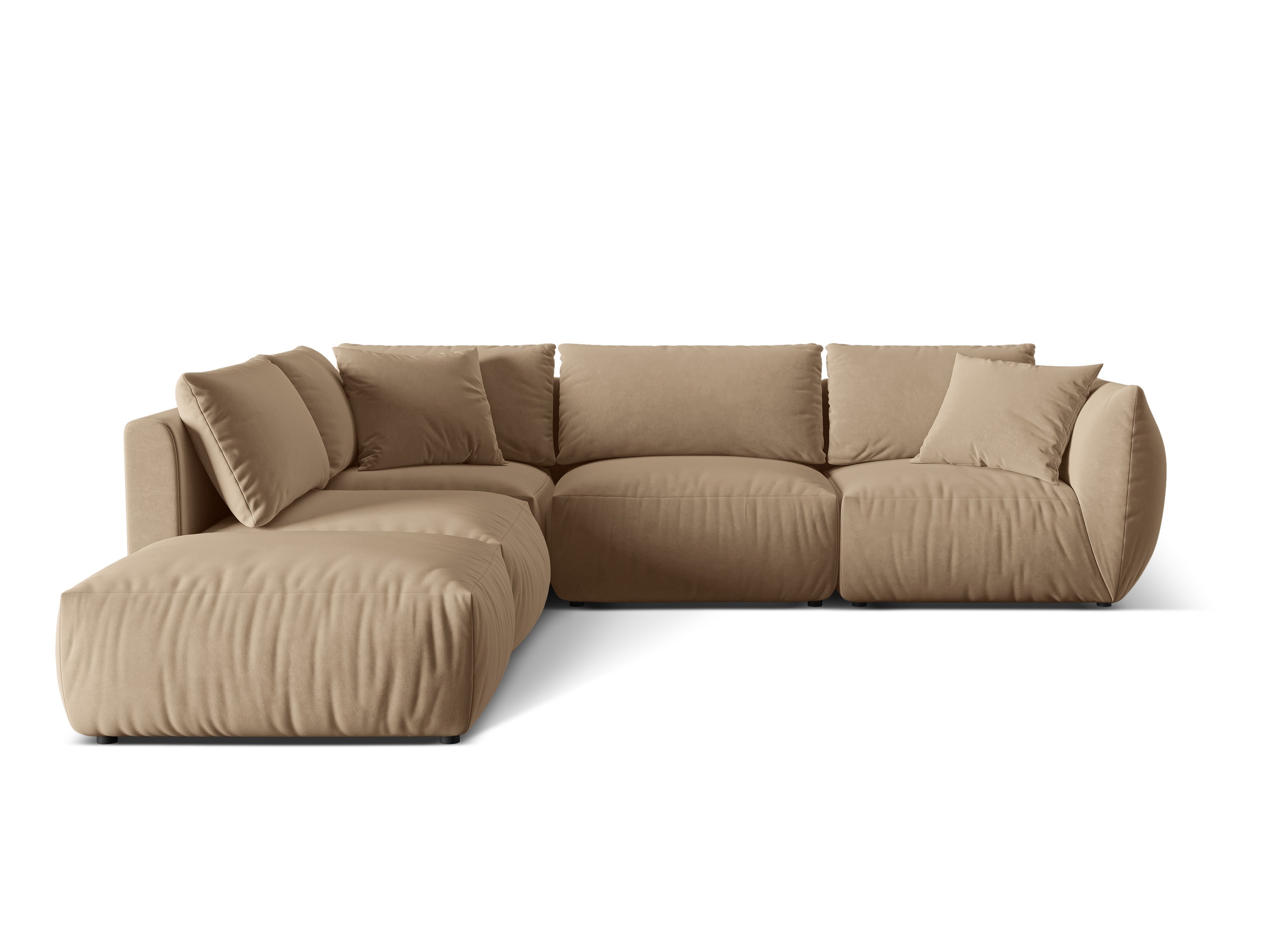 Ecksofa Chris 295x290cm, Material: Samt