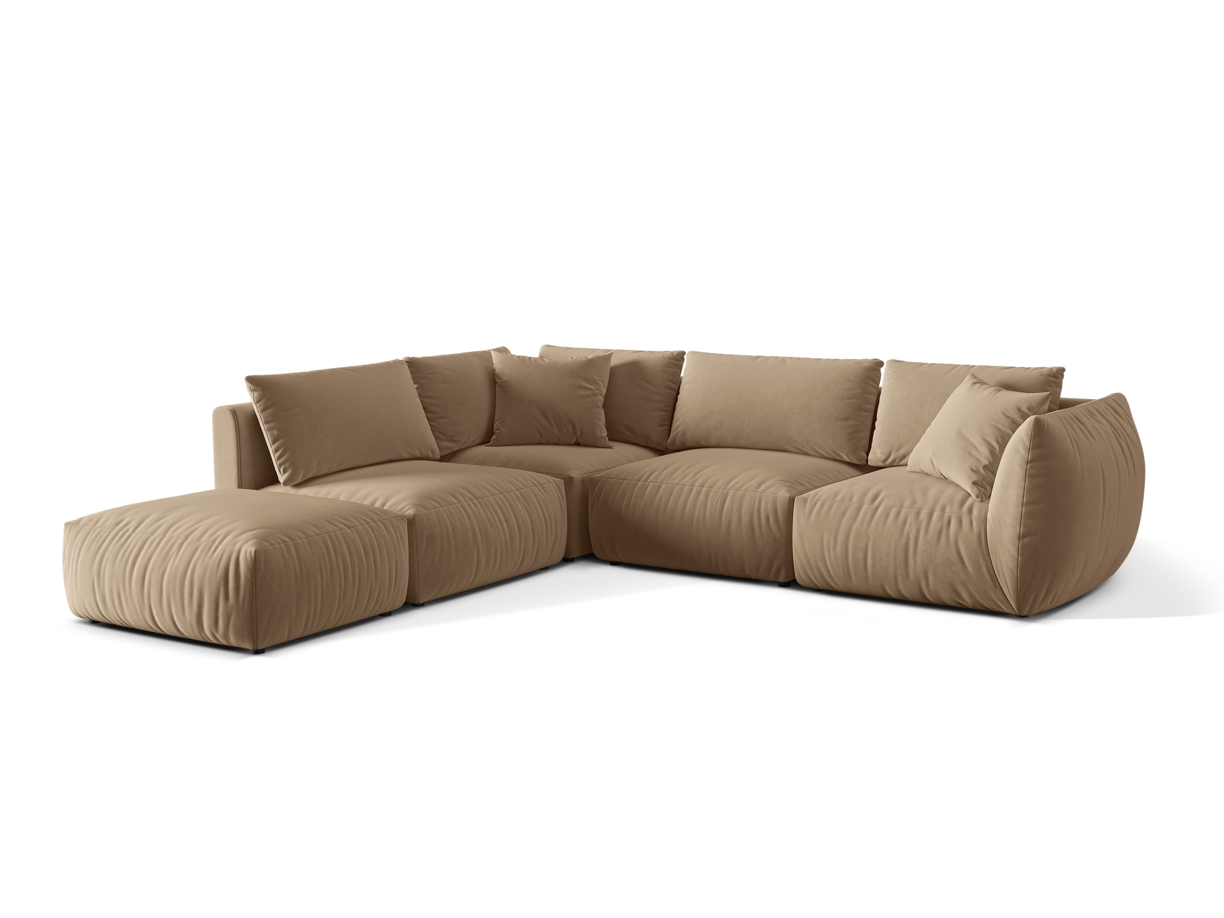 Ecksofa Chris 295x290cm, Material: Samt