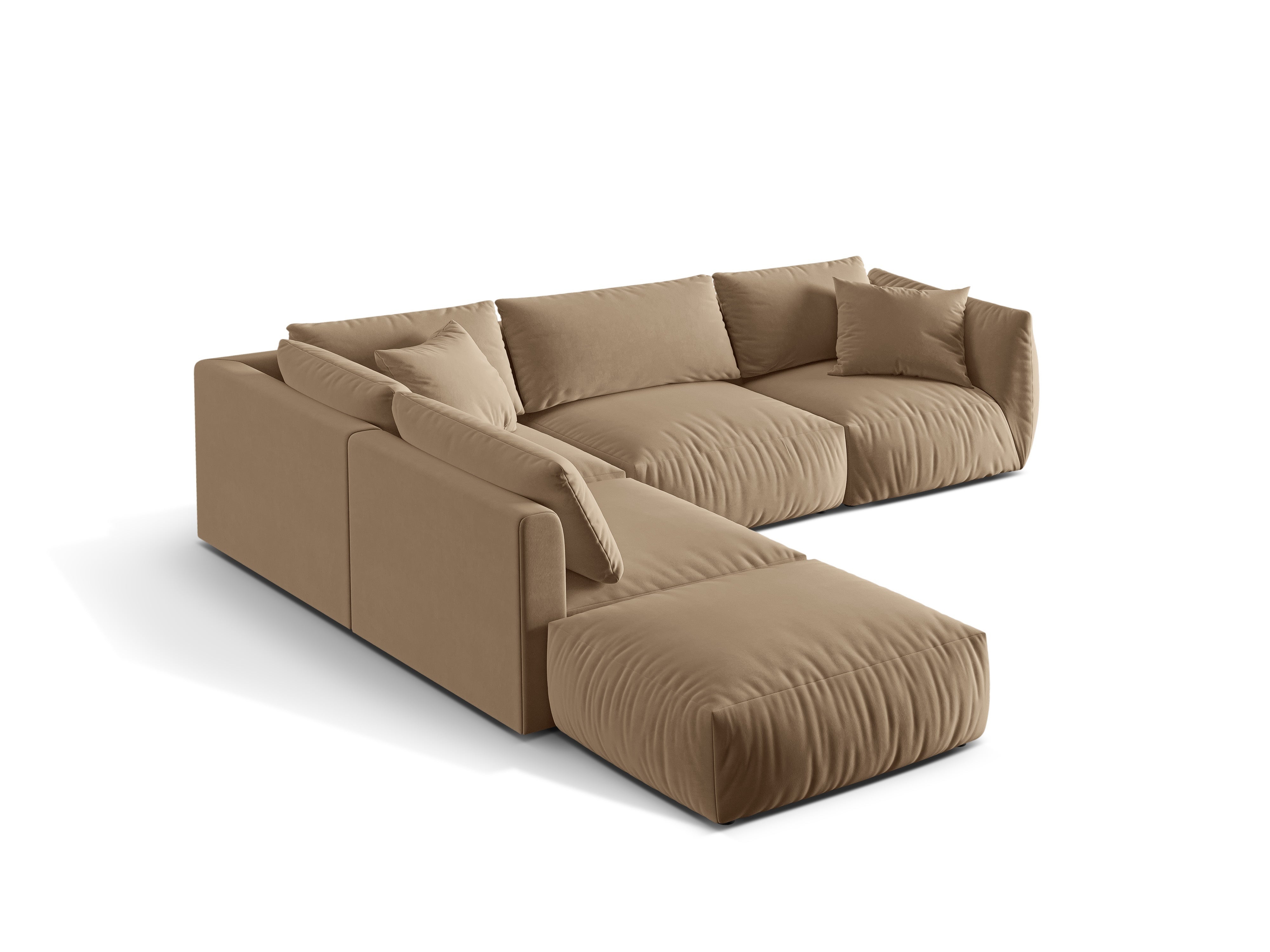 Ecksofa Chris 295x290cm, Material: Samt