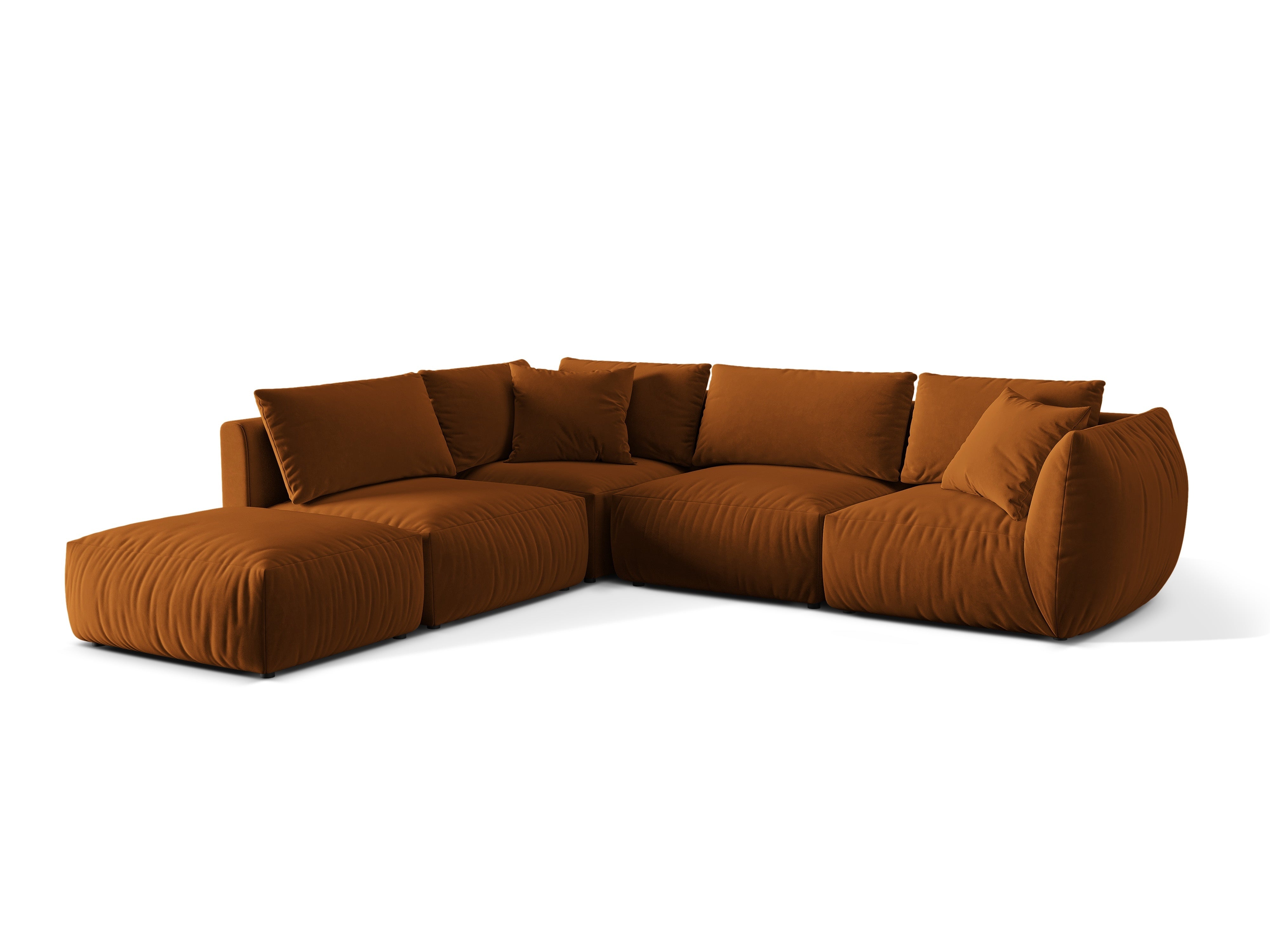 Ecksofa Chris 295x290cm, Material: Samt