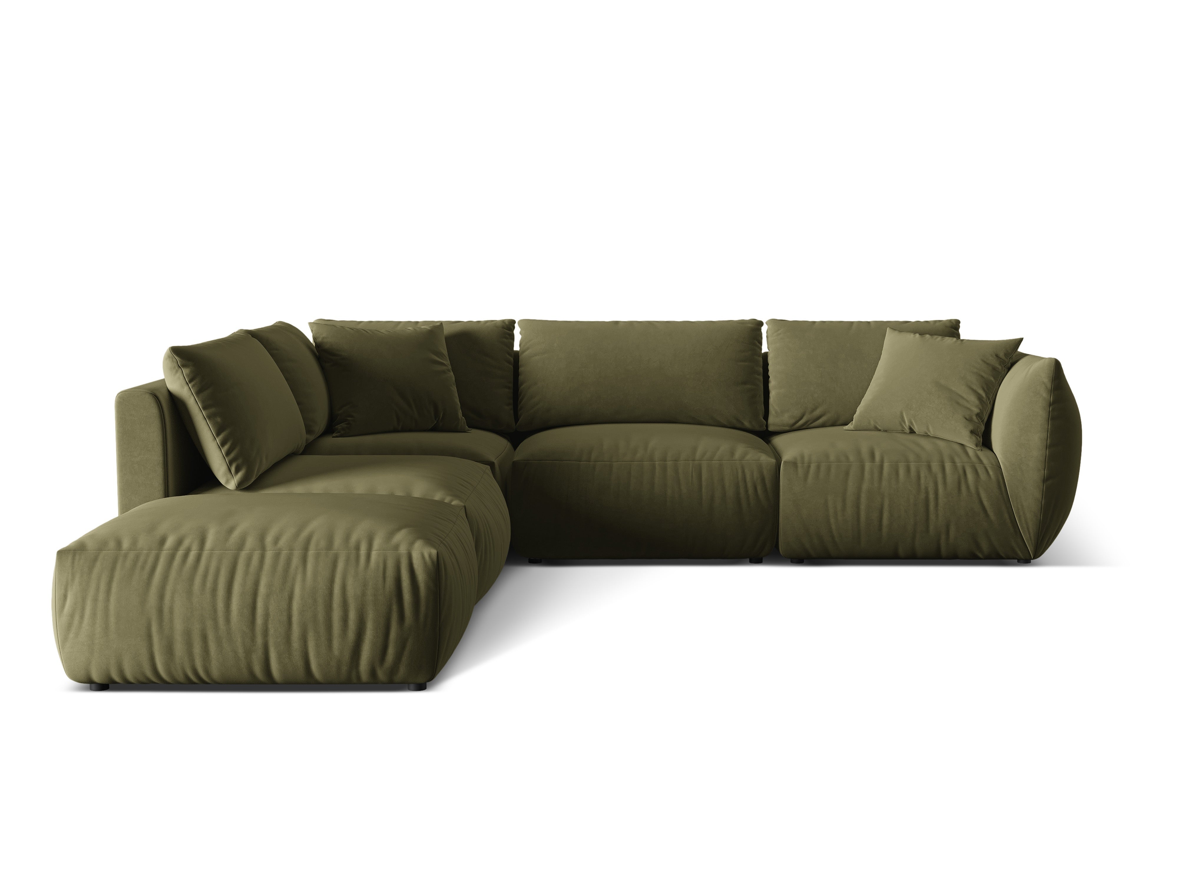 Ecksofa Chris 295x290cm, Material: Samt