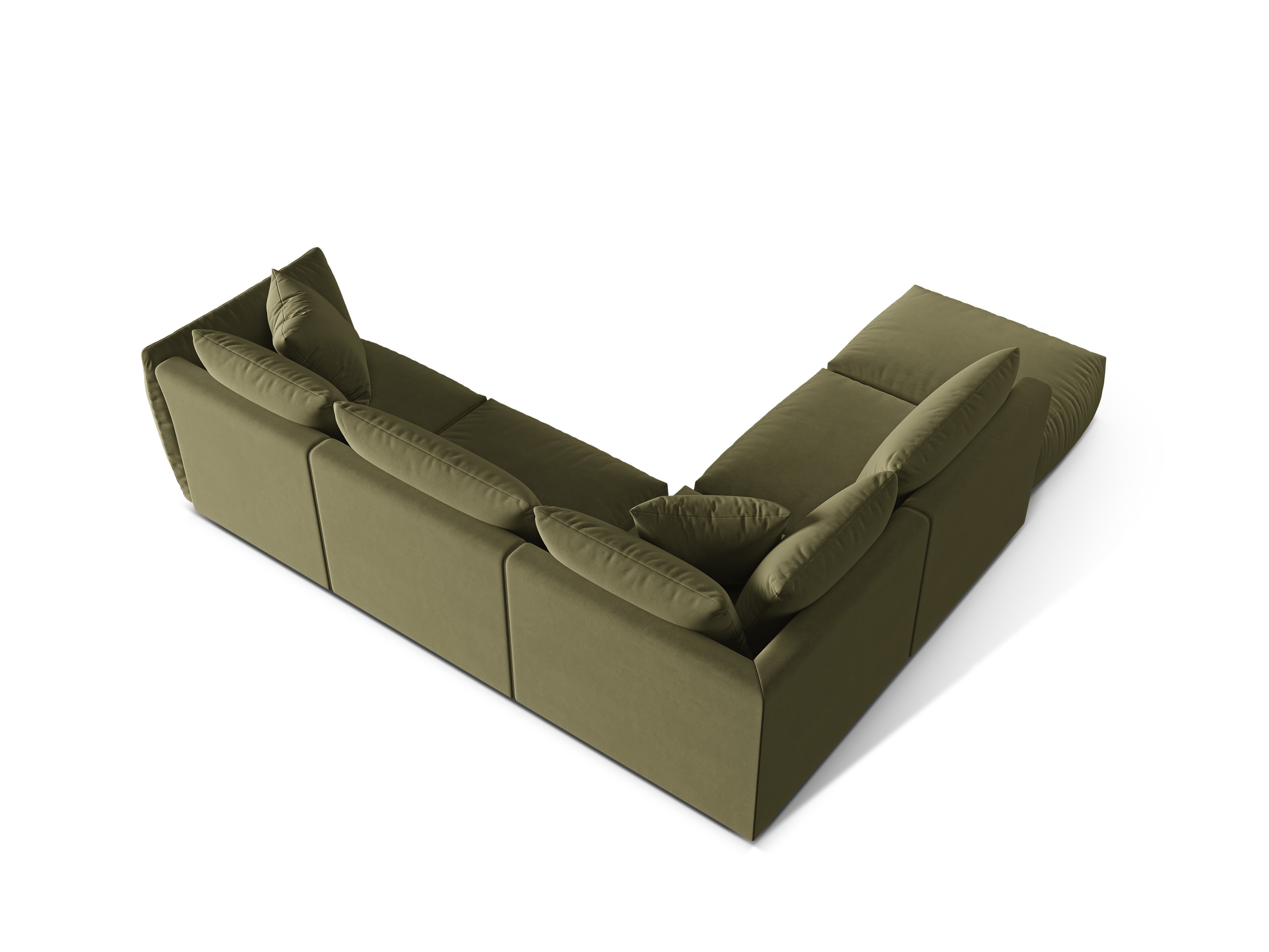 Ecksofa Chris 295x290cm, Material: Samt