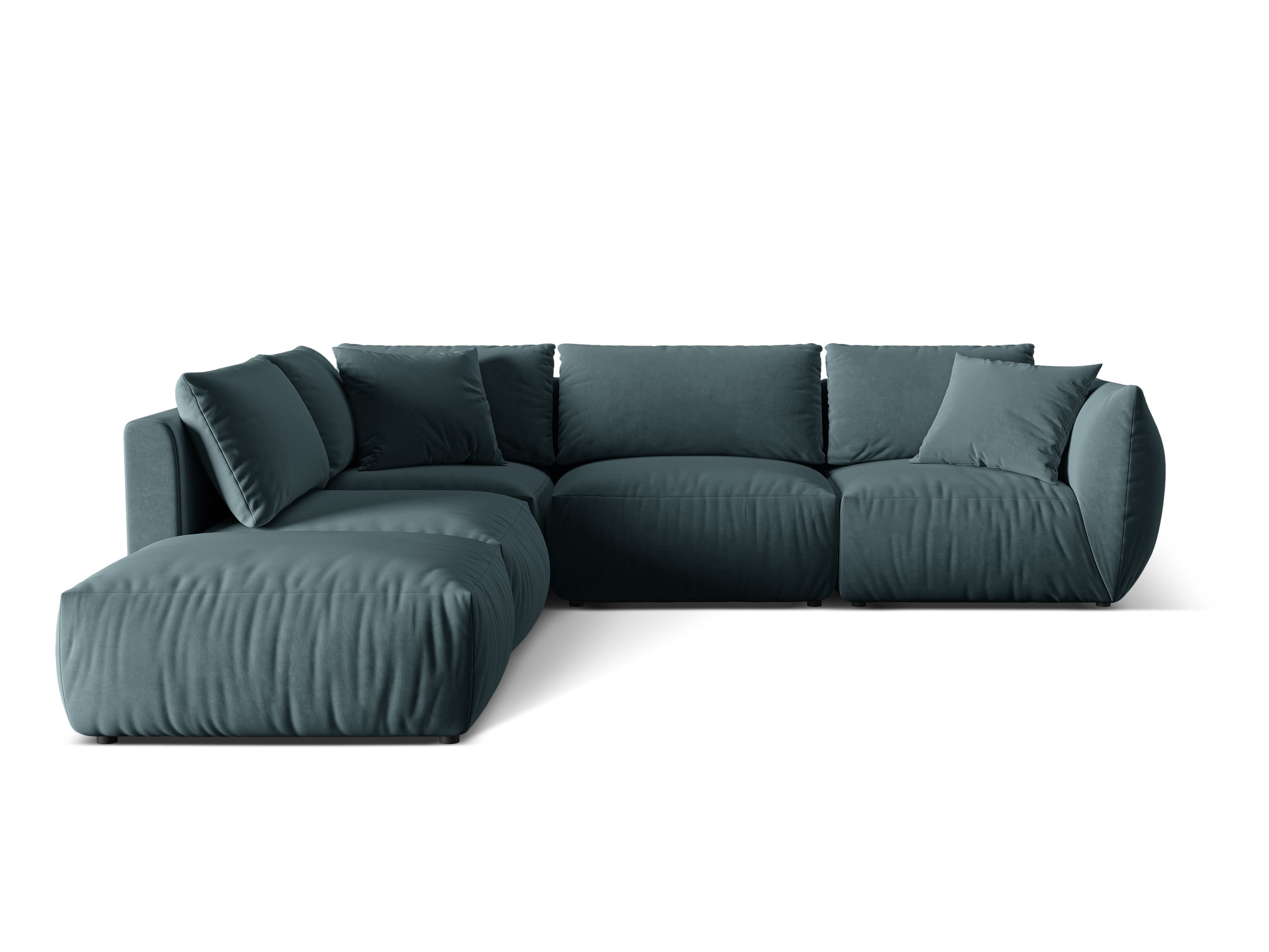 Ecksofa Chris 295x290cm, Material: Samt