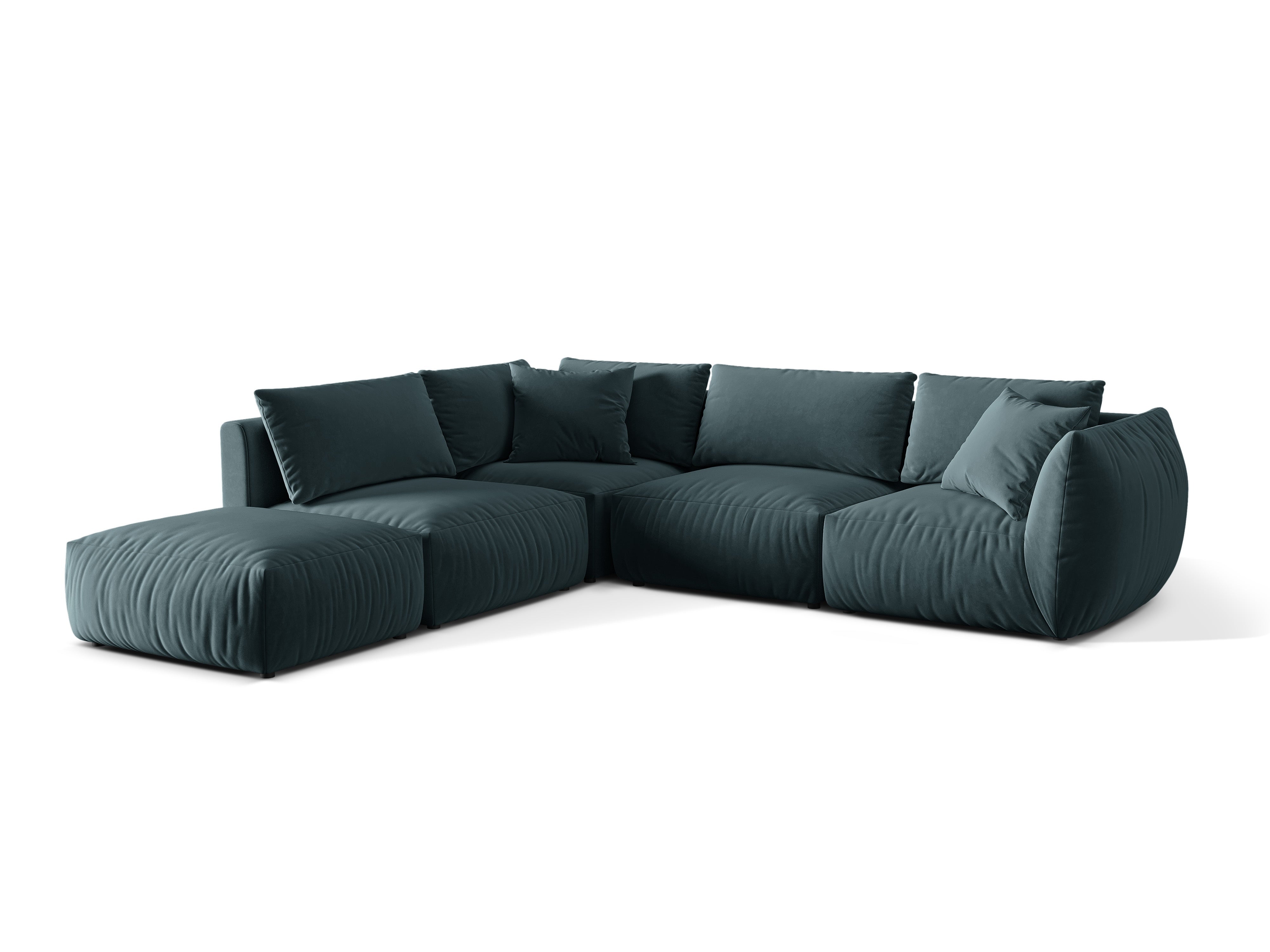 Ecksofa Chris 295x290cm, Material: Samt