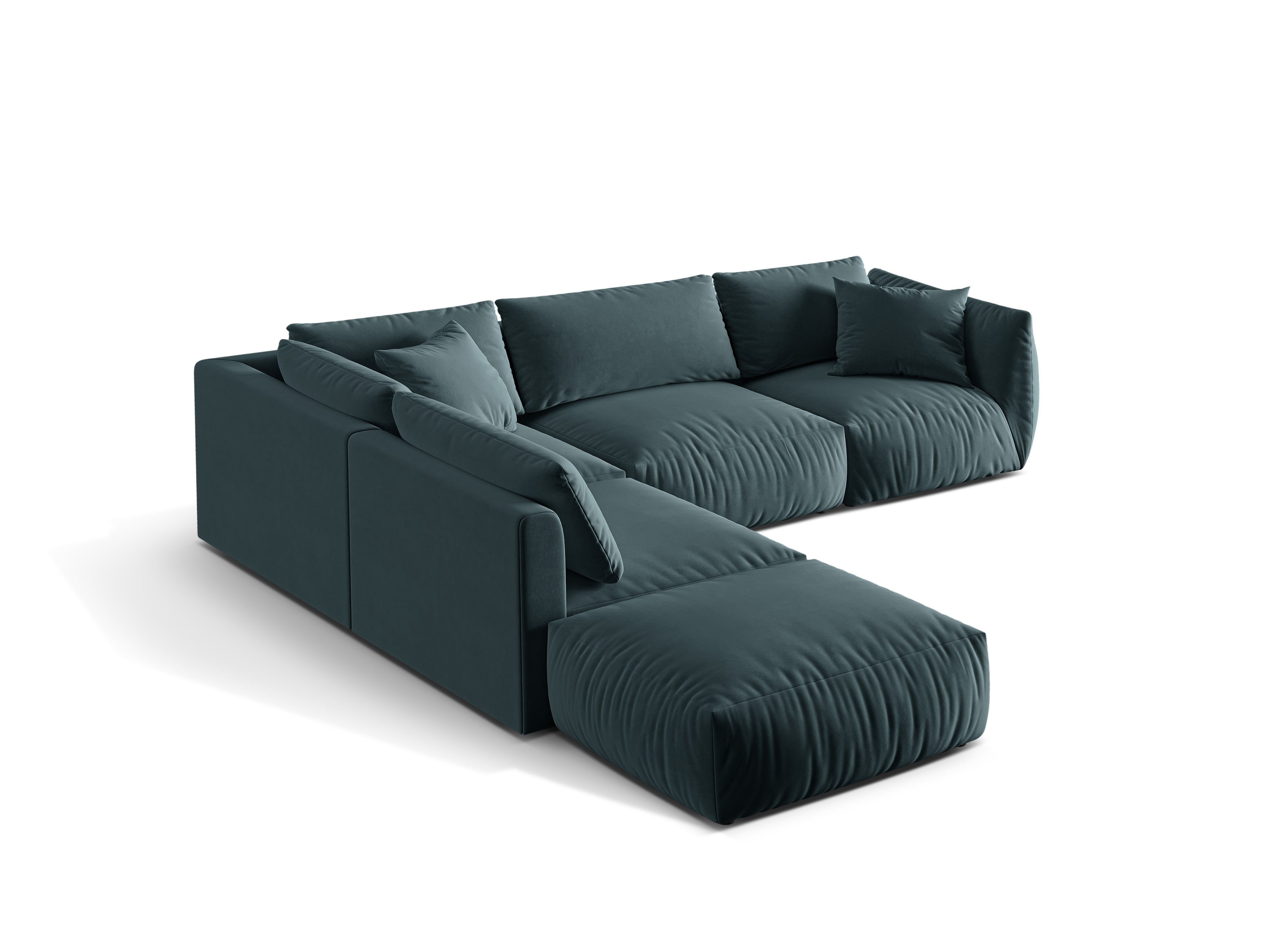 Ecksofa Chris 295x290cm, Material: Samt