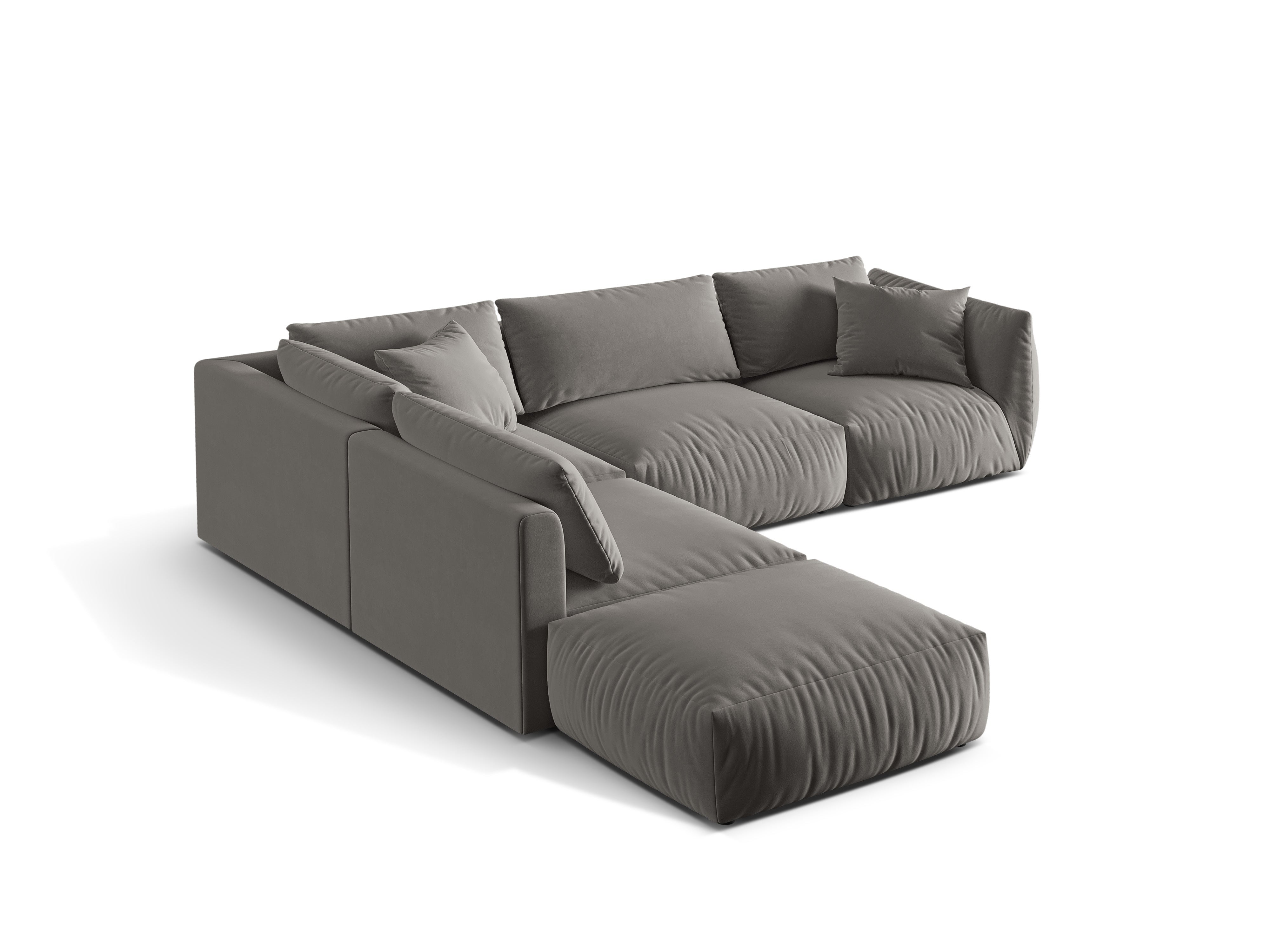Ecksofa Chris 295x290cm, Material: Samt
