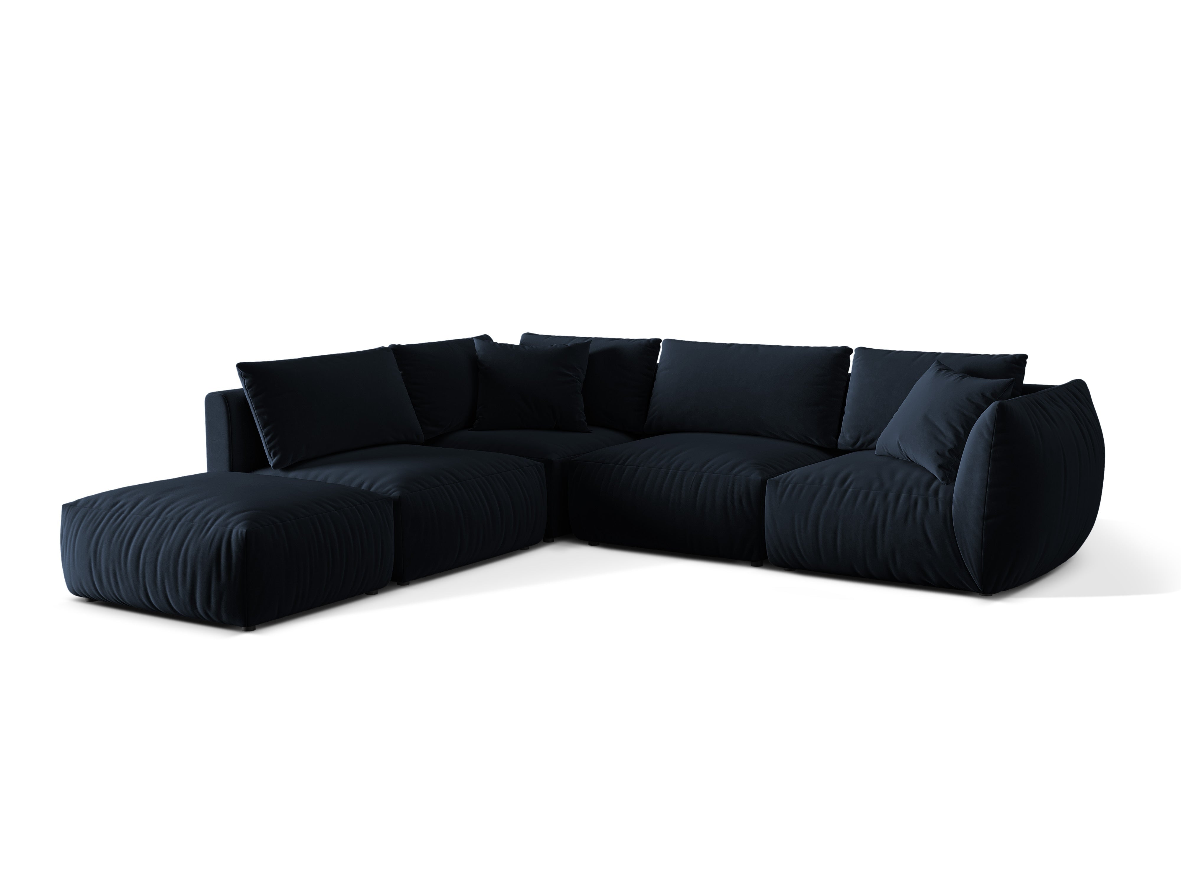 Ecksofa Chris 295x290cm, Material: Samt