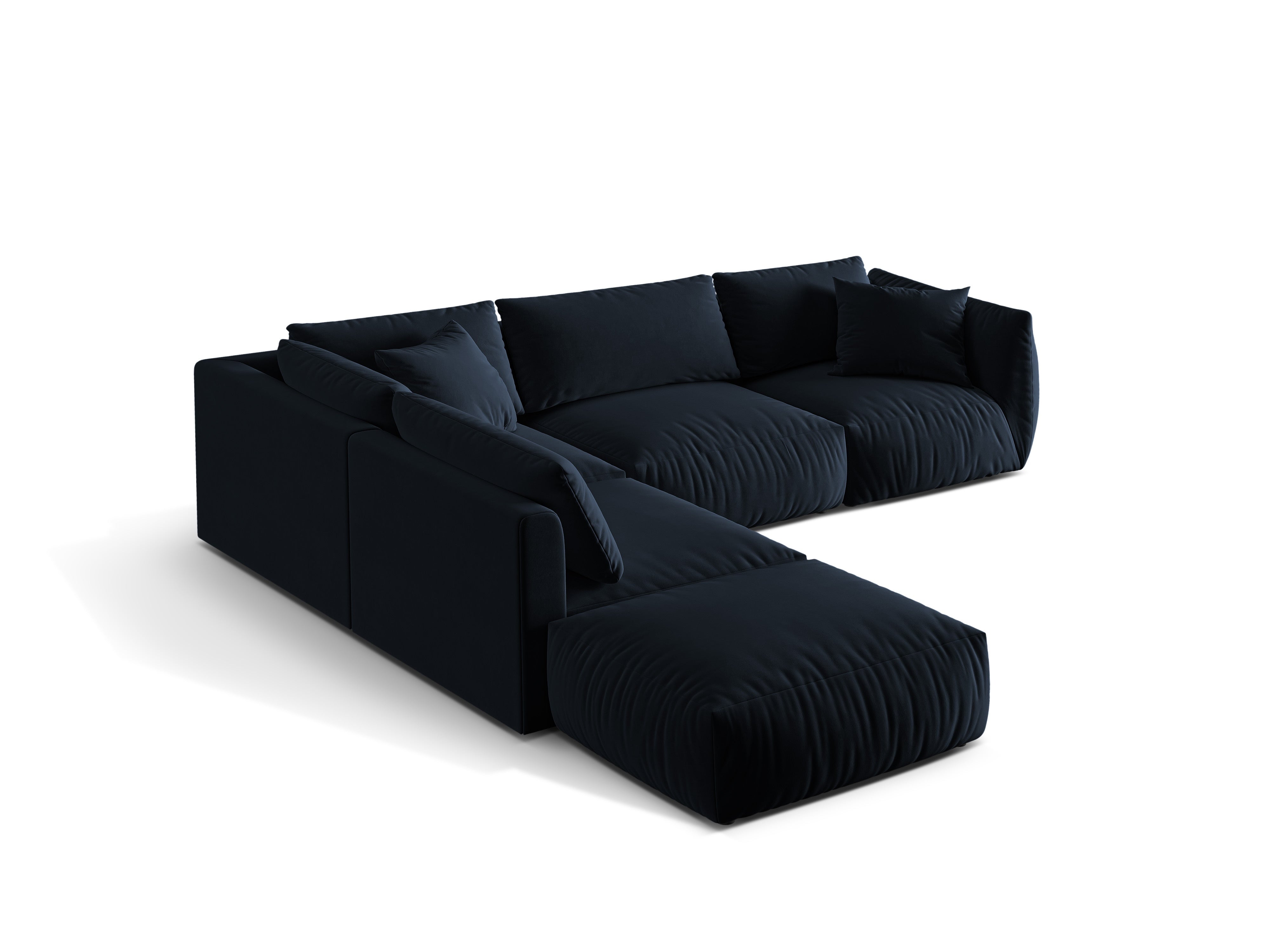 Ecksofa Chris 295x290cm, Material: Samt