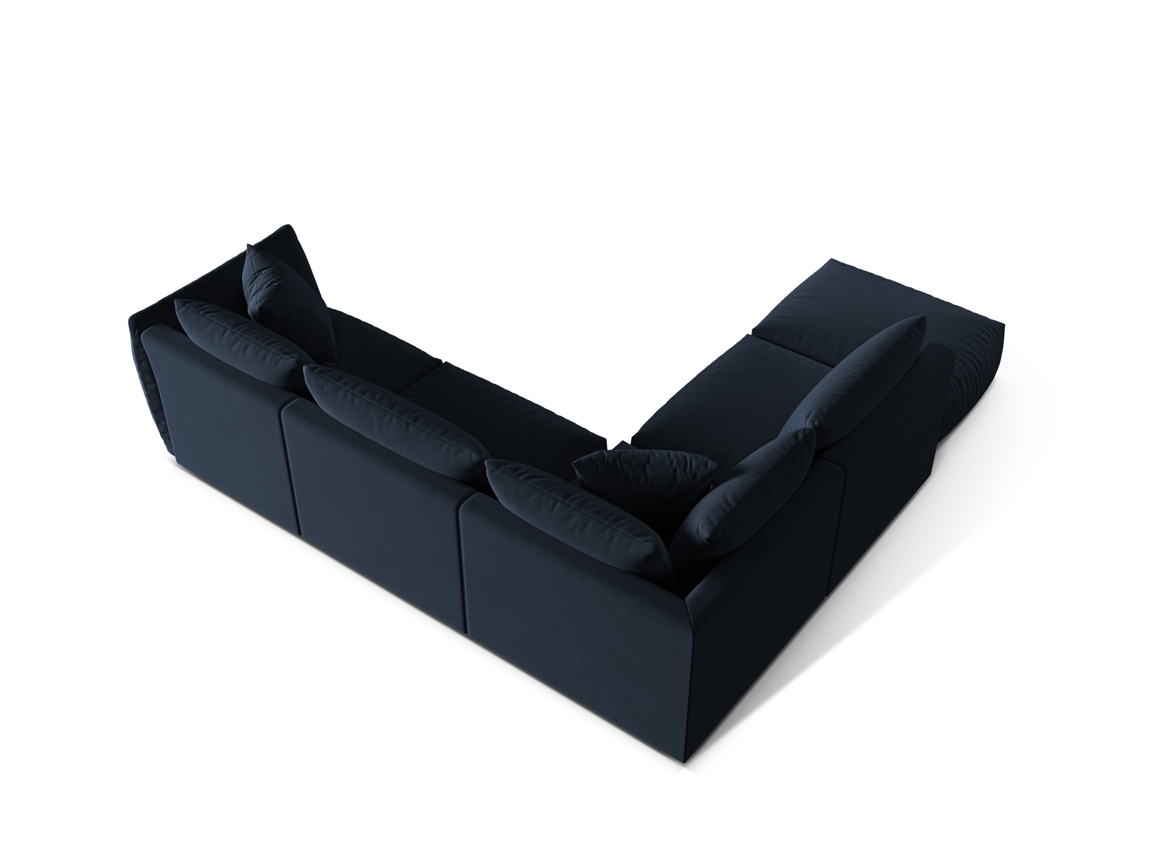 Ecksofa Chris 295x290cm, Material: Samt