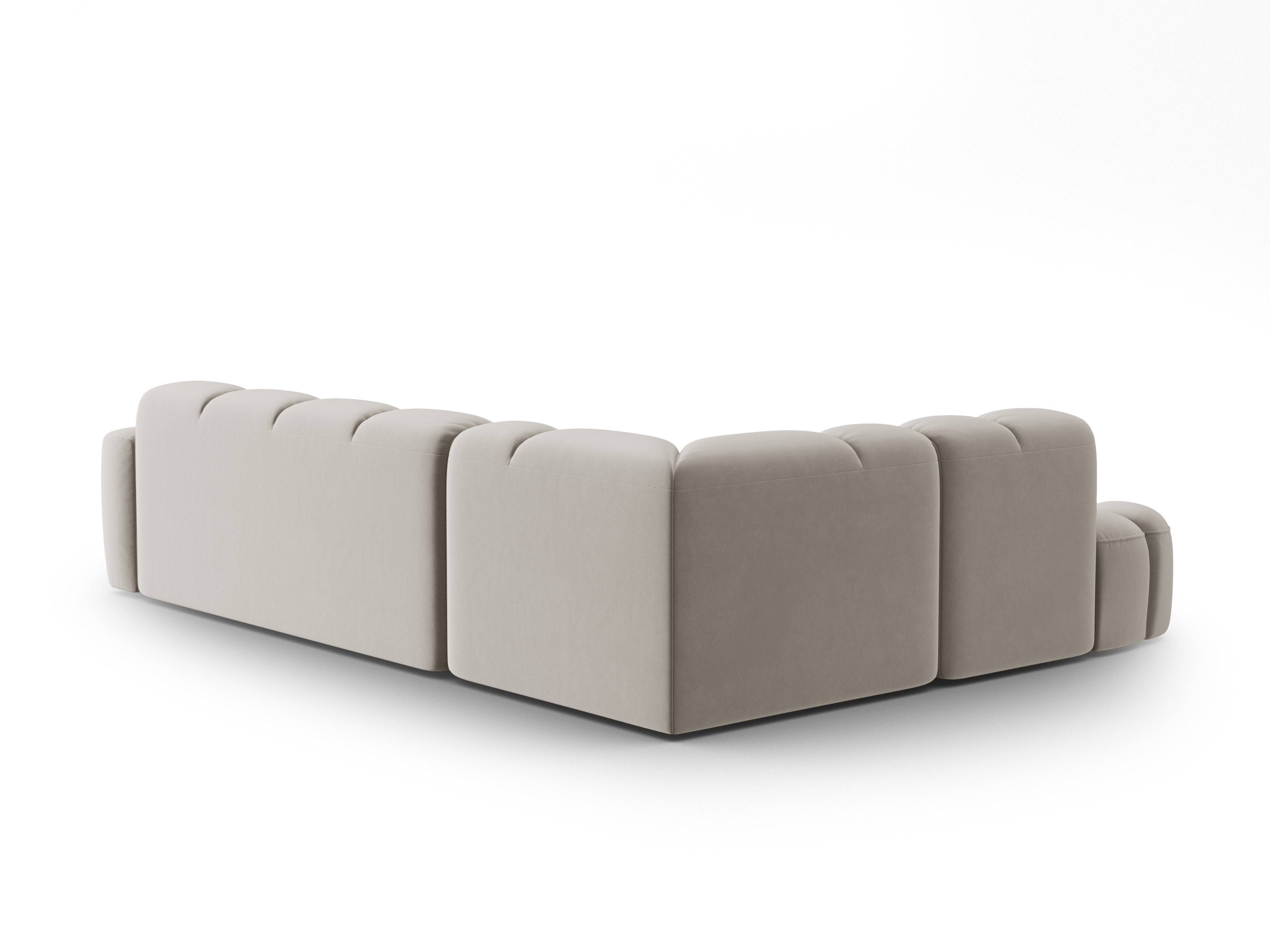 Ecksofa Lisa 293x234cm, Material: Samt