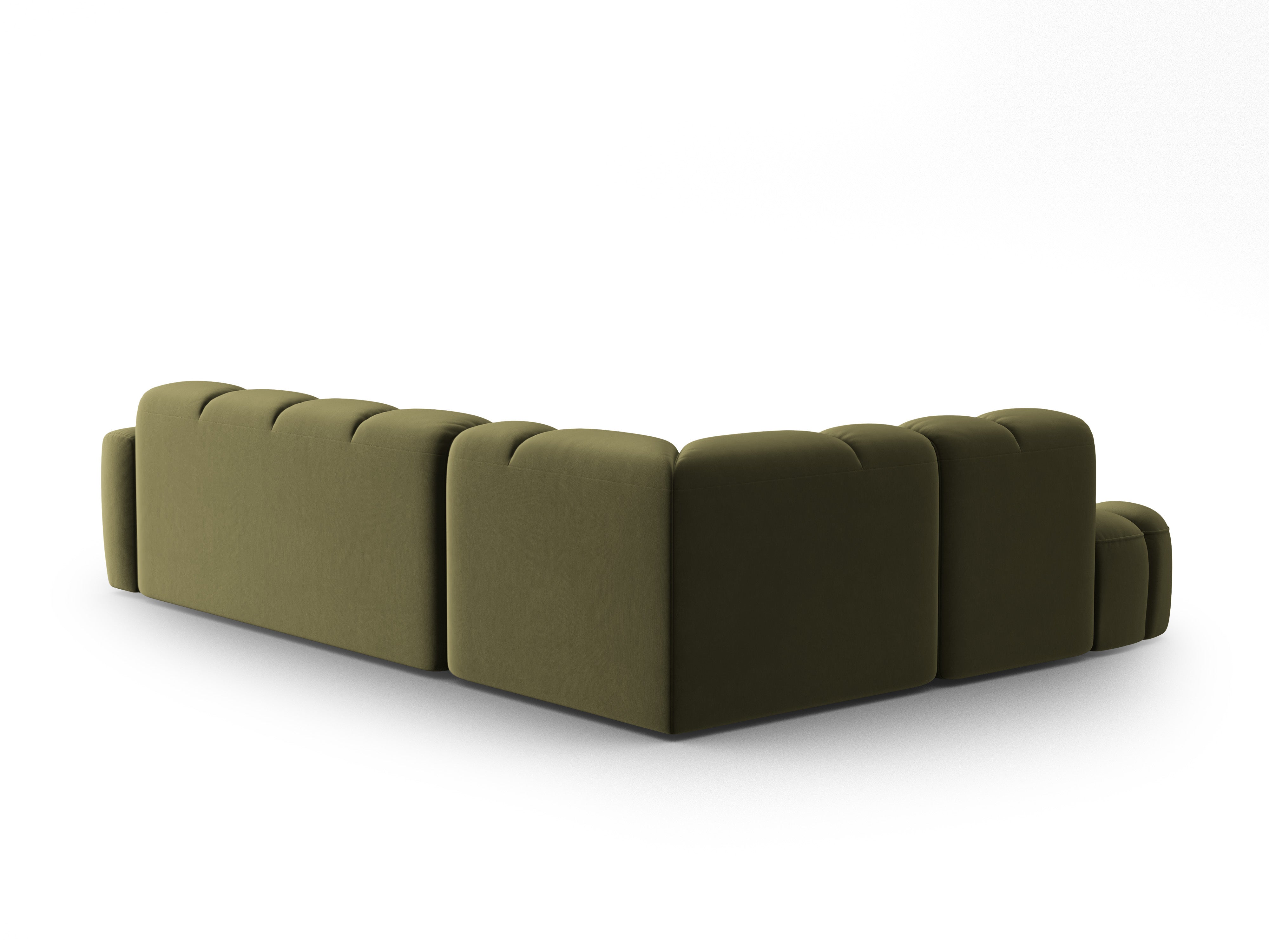 Ecksofa Lisa 293x234cm, Material: Samt