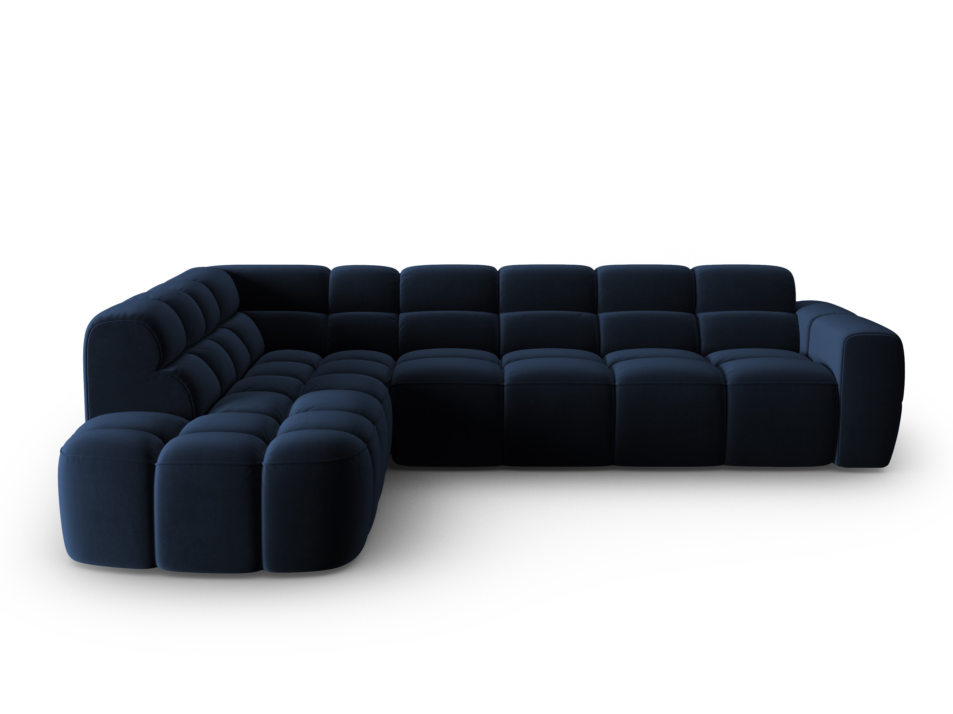 Ecksofa Lisa 293x234cm, Material: Samt