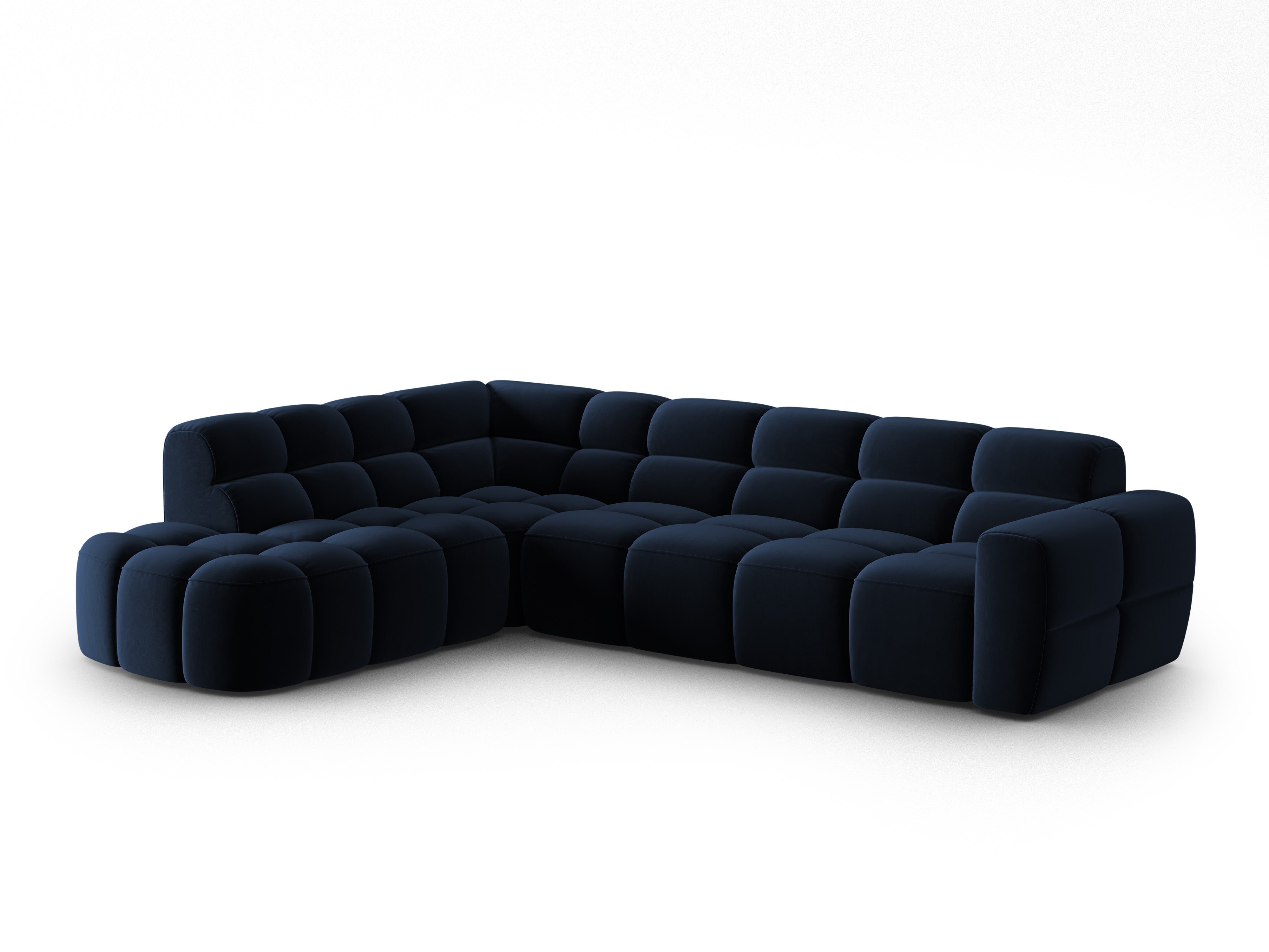 Ecksofa Lisa 293x234cm, Material: Samt