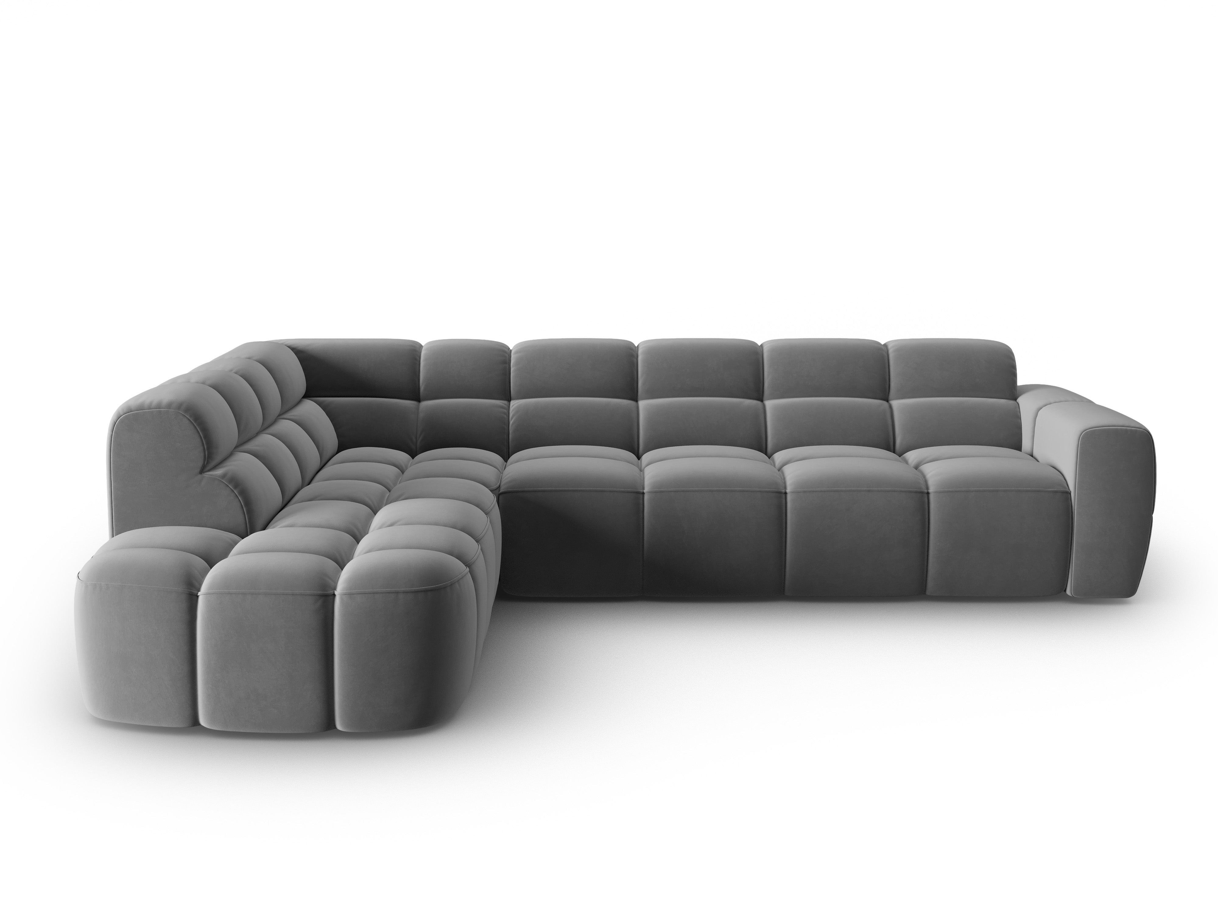 Ecksofa Lisa 293x234cm, Material: Samt