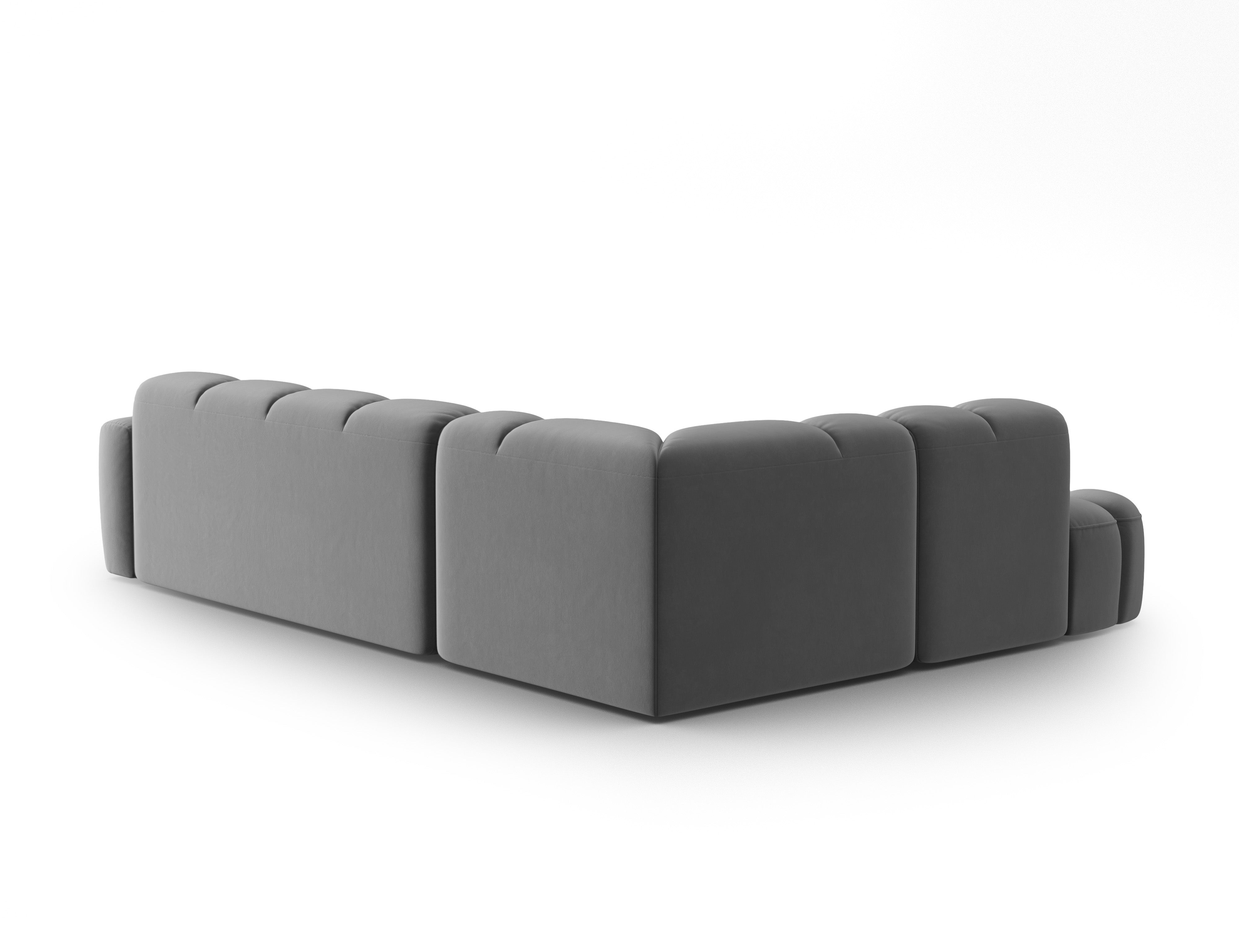 Ecksofa Lisa 293x234cm, Material: Samt