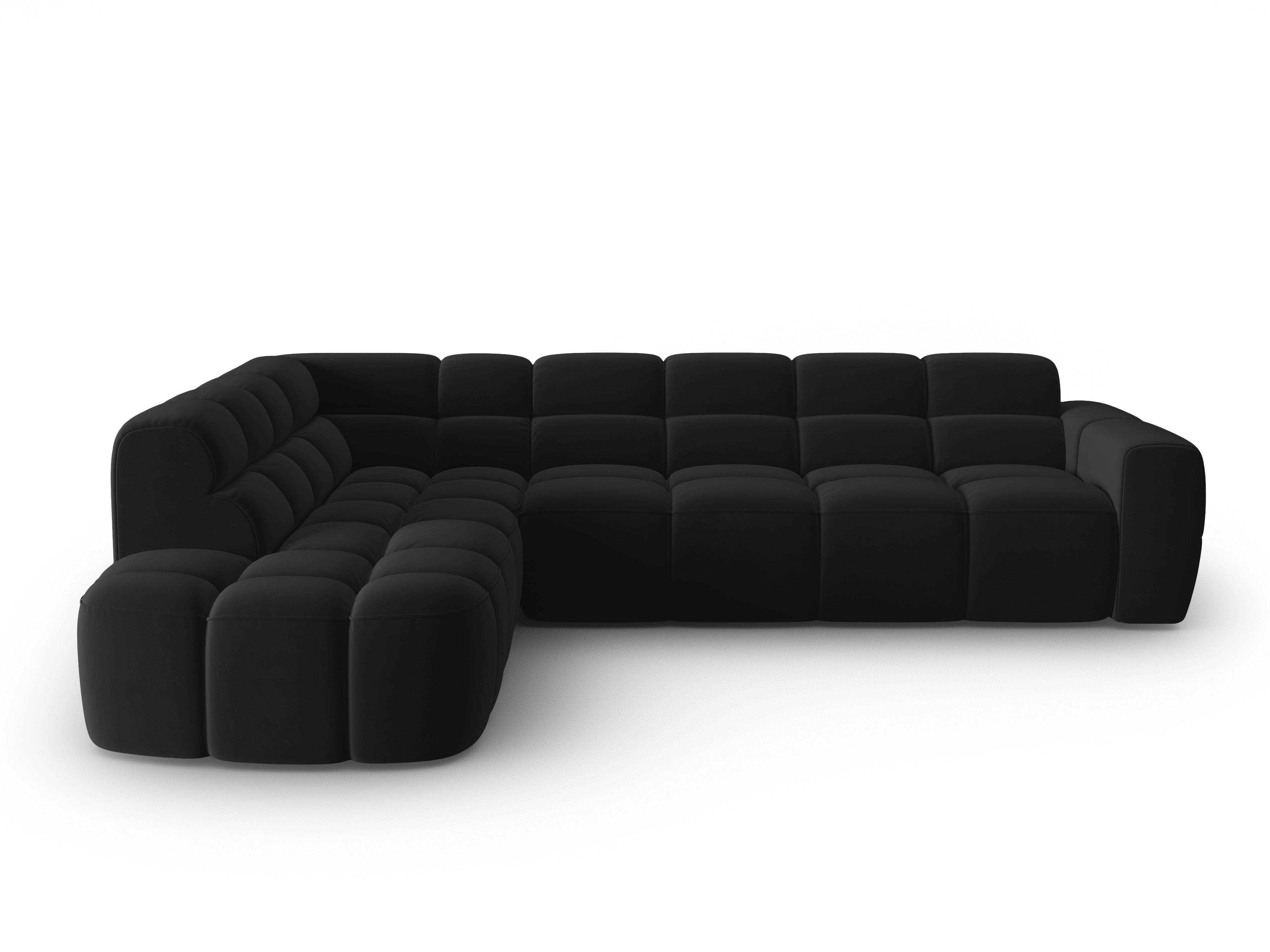 Ecksofa Lisa 293x234cm, Material: Samt