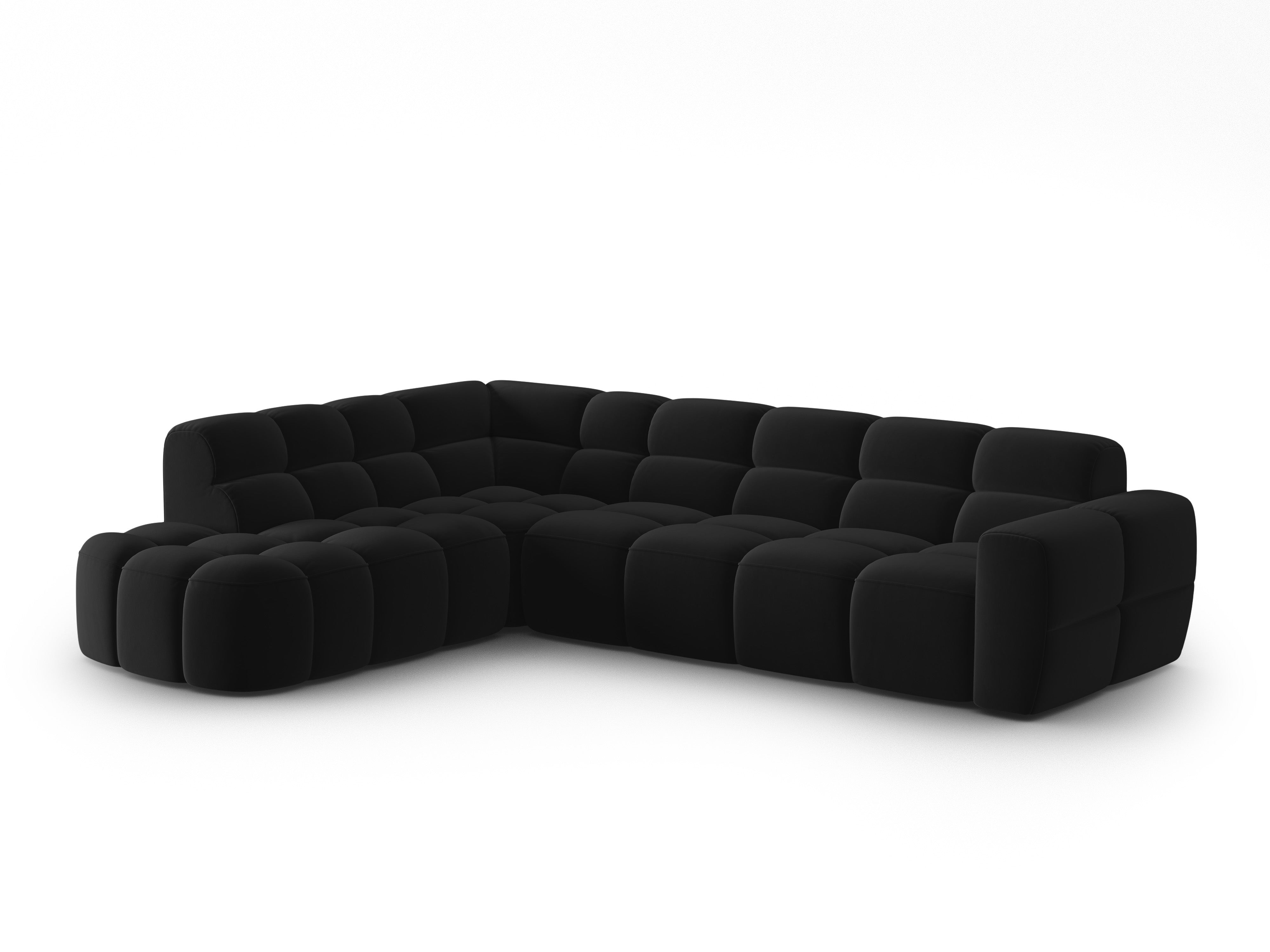 Ecksofa Lisa 293x234cm, Material: Samt