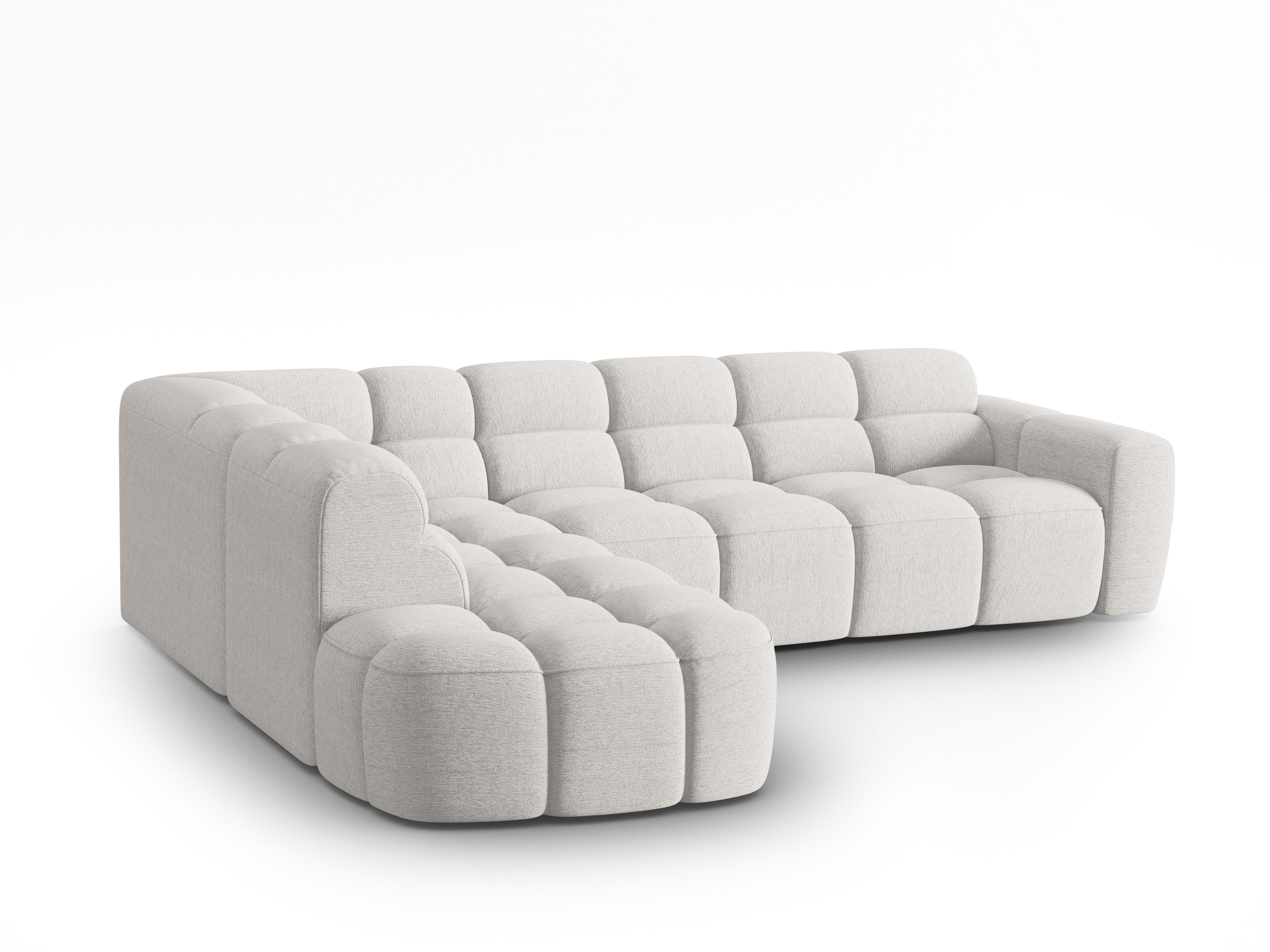 Ecksofa Lisa 293x234cm, Material: Strukturstoff