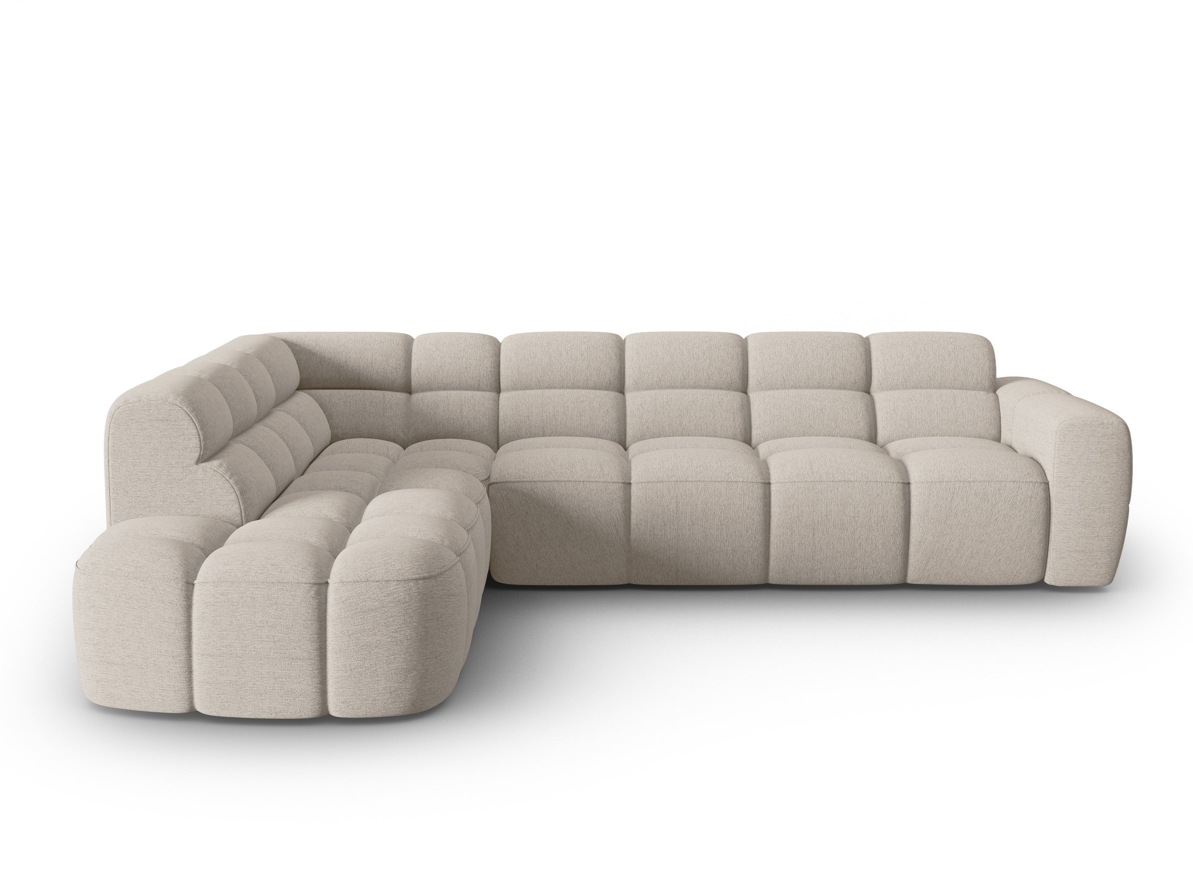 Ecksofa Lisa 293x234cm, Material: Strukturstoff