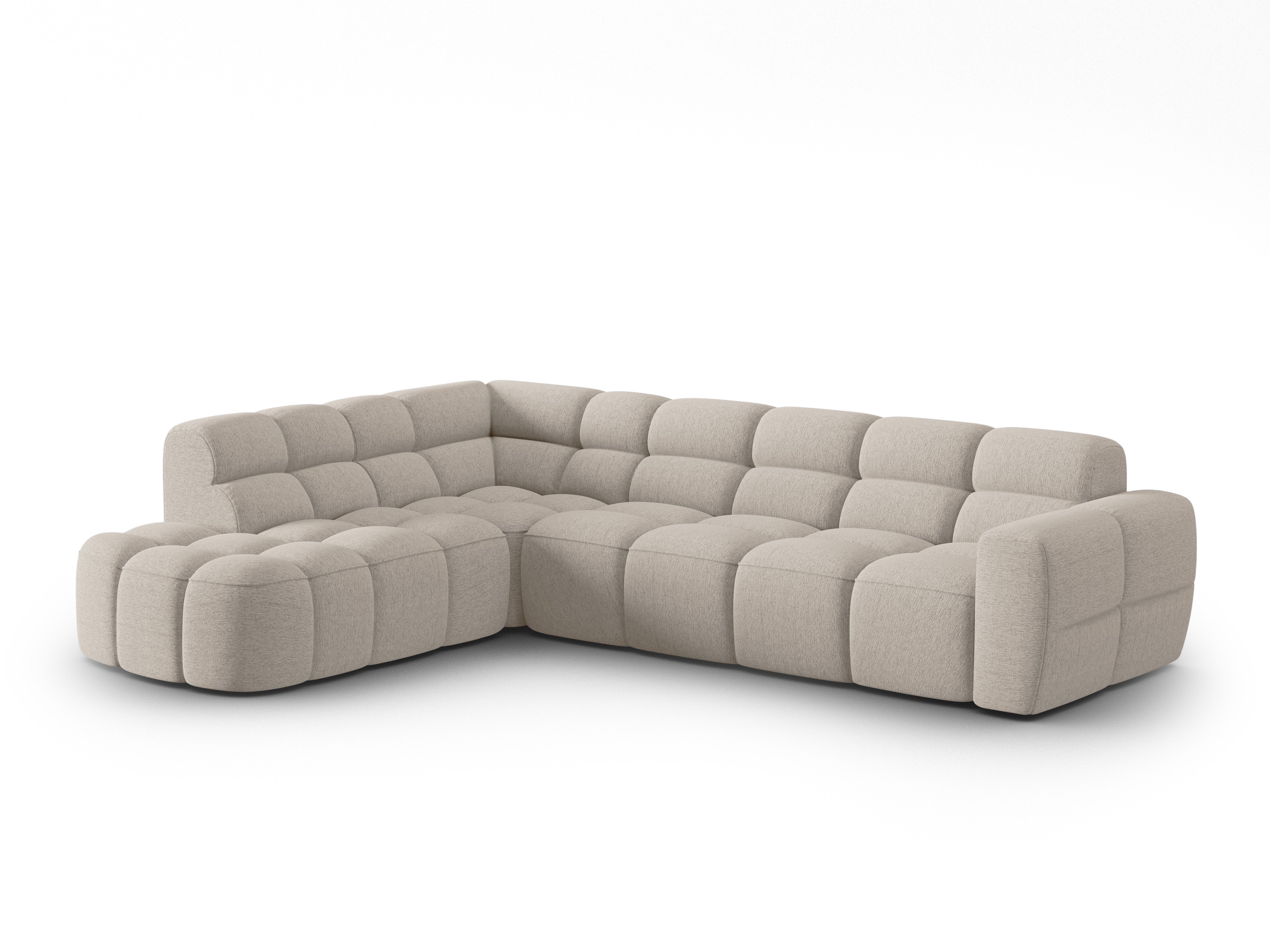 Ecksofa Lisa 293x234cm, Material: Strukturstoff